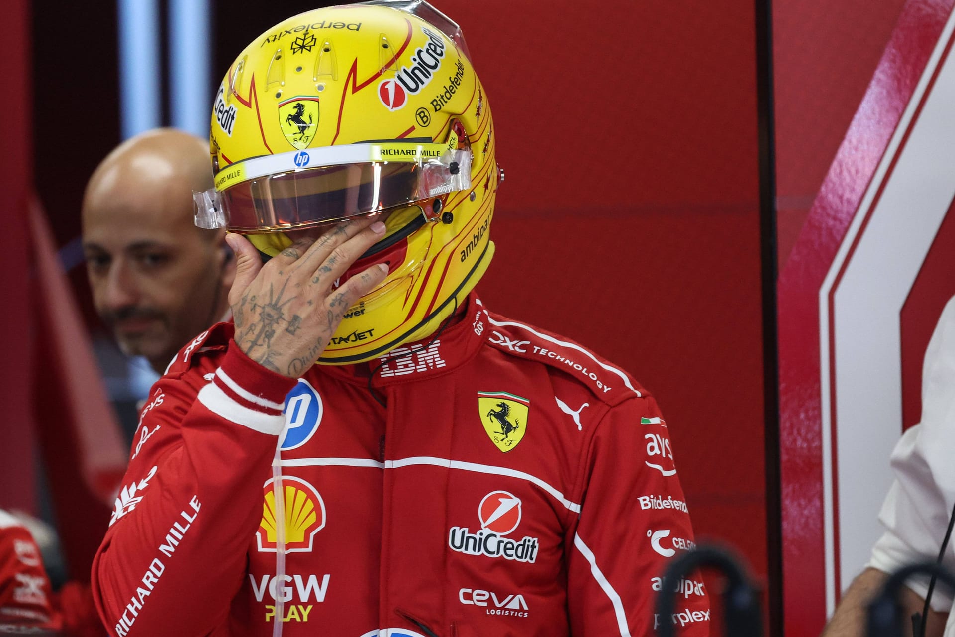 Lewis Hamilton: Er belegte in Spanien den siebten Platz und hatte im Anschluss mit seinen Emotionen zu kämpfen.