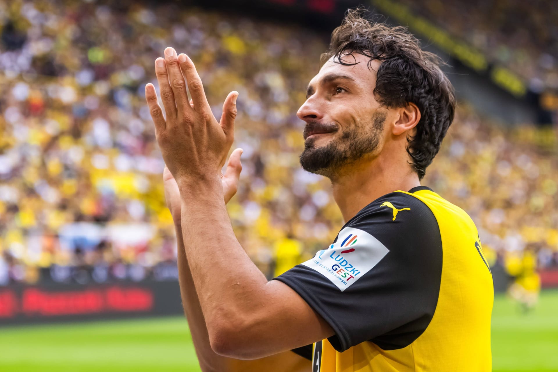 Mats Hummels im BVB-Trikot: Mit dem Klub gewann er unter anderem zwei Meisterschaften. Mats Hummels im BVB-Trikot: Mit dem Klub gewann er unter anderem zwei Meisterschaften.