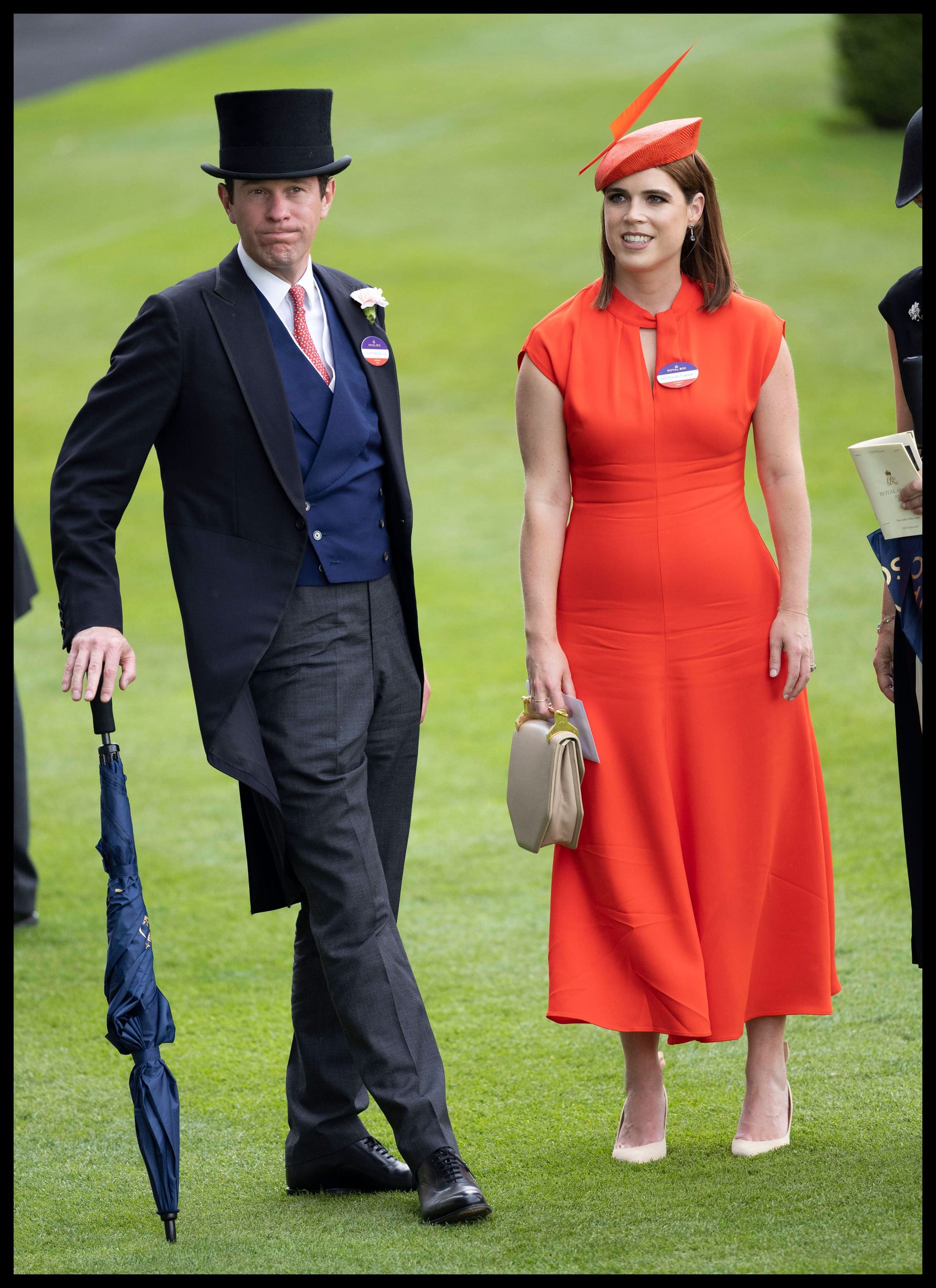 Jack Brooksbank und Prinzessin Eugenie in Ascot