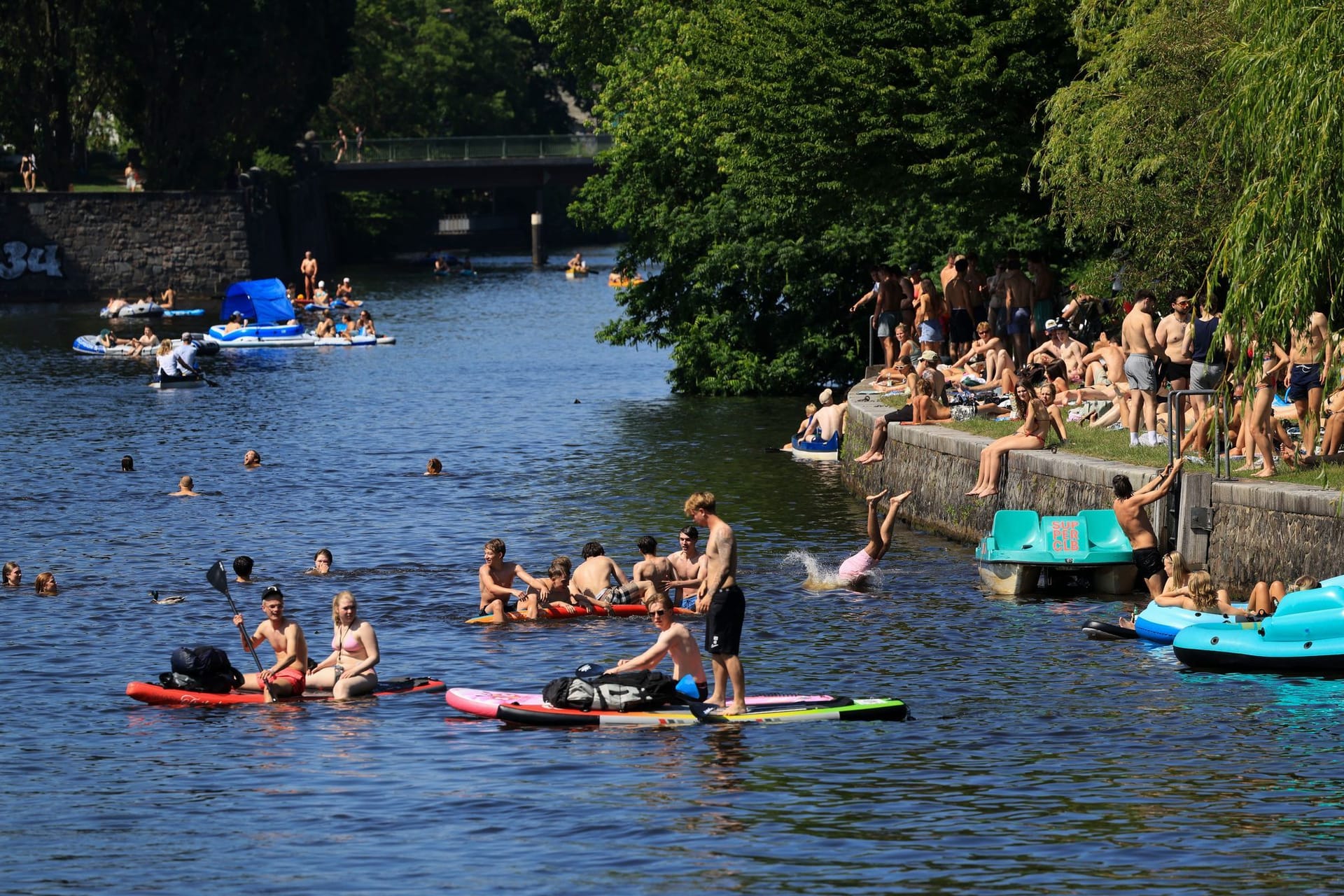 Sommer in Hamburg