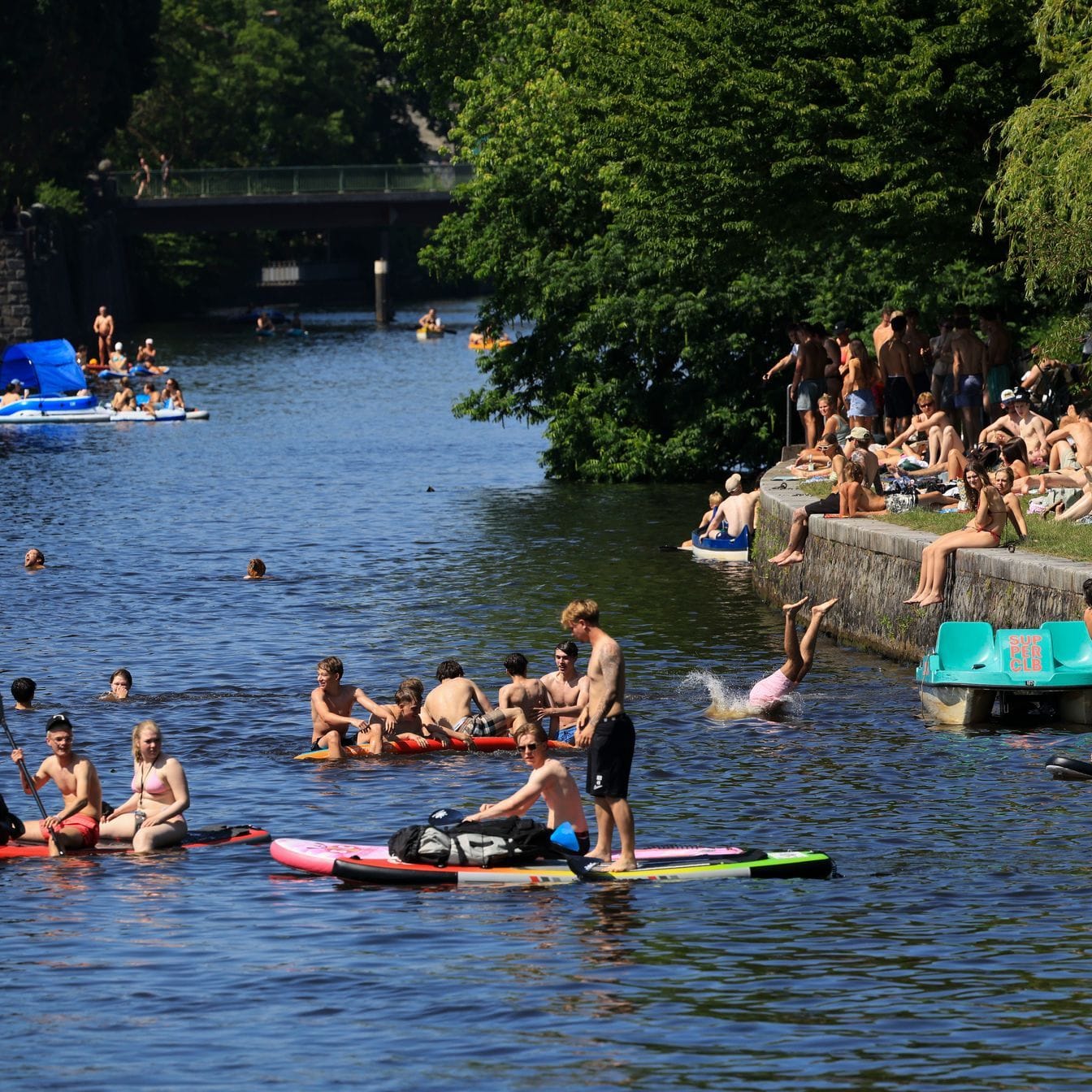 Sommer in Hamburg