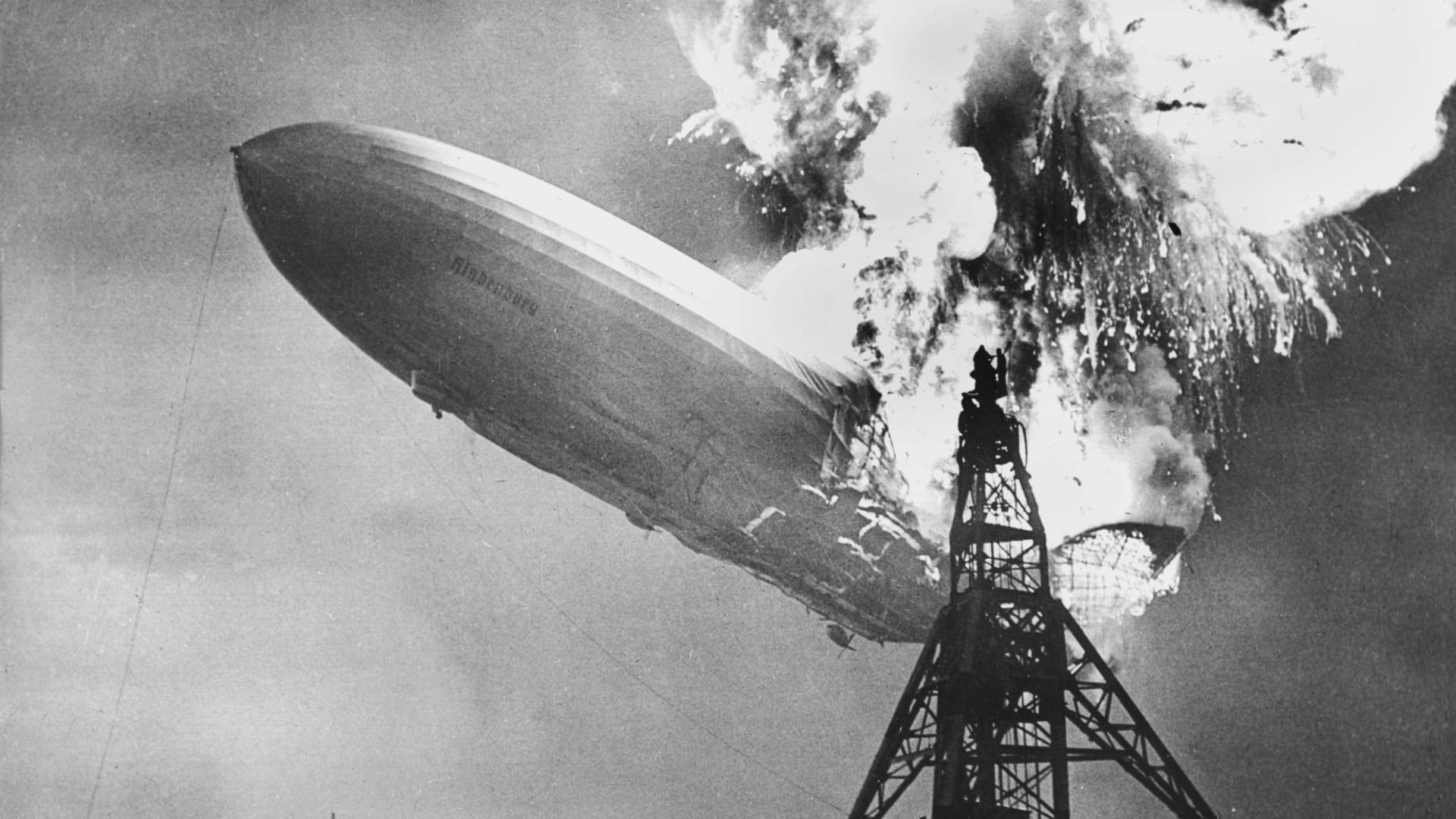 Hindenburg-Explosion in Lakehurst