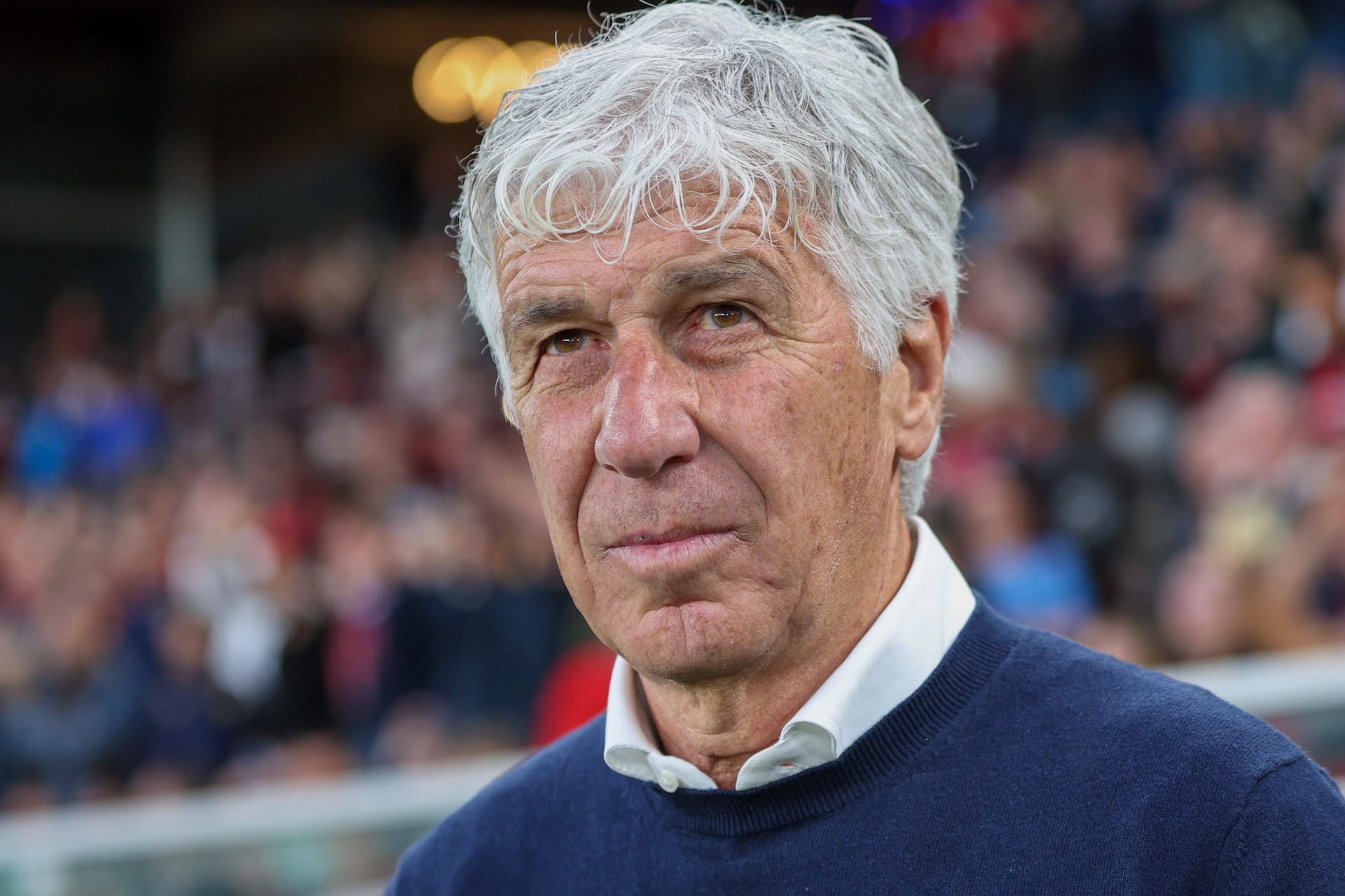 Künftig in Rom an der Seitenlinie: Trainer Gian Piero Gasperini. Künftig in Rom an der Seitenlinie: Trainer Gian Piero Gasperini.