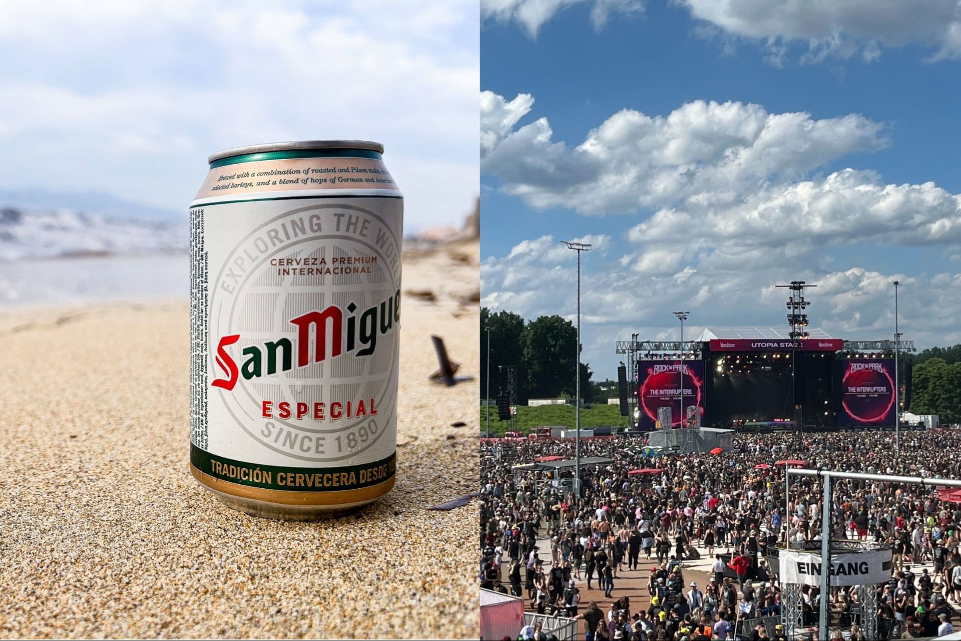Eine Dose San Miguel Bier: Diese Sorte gibt es jetzt bei Rock im Park – für einen neuen Rekordpreis.