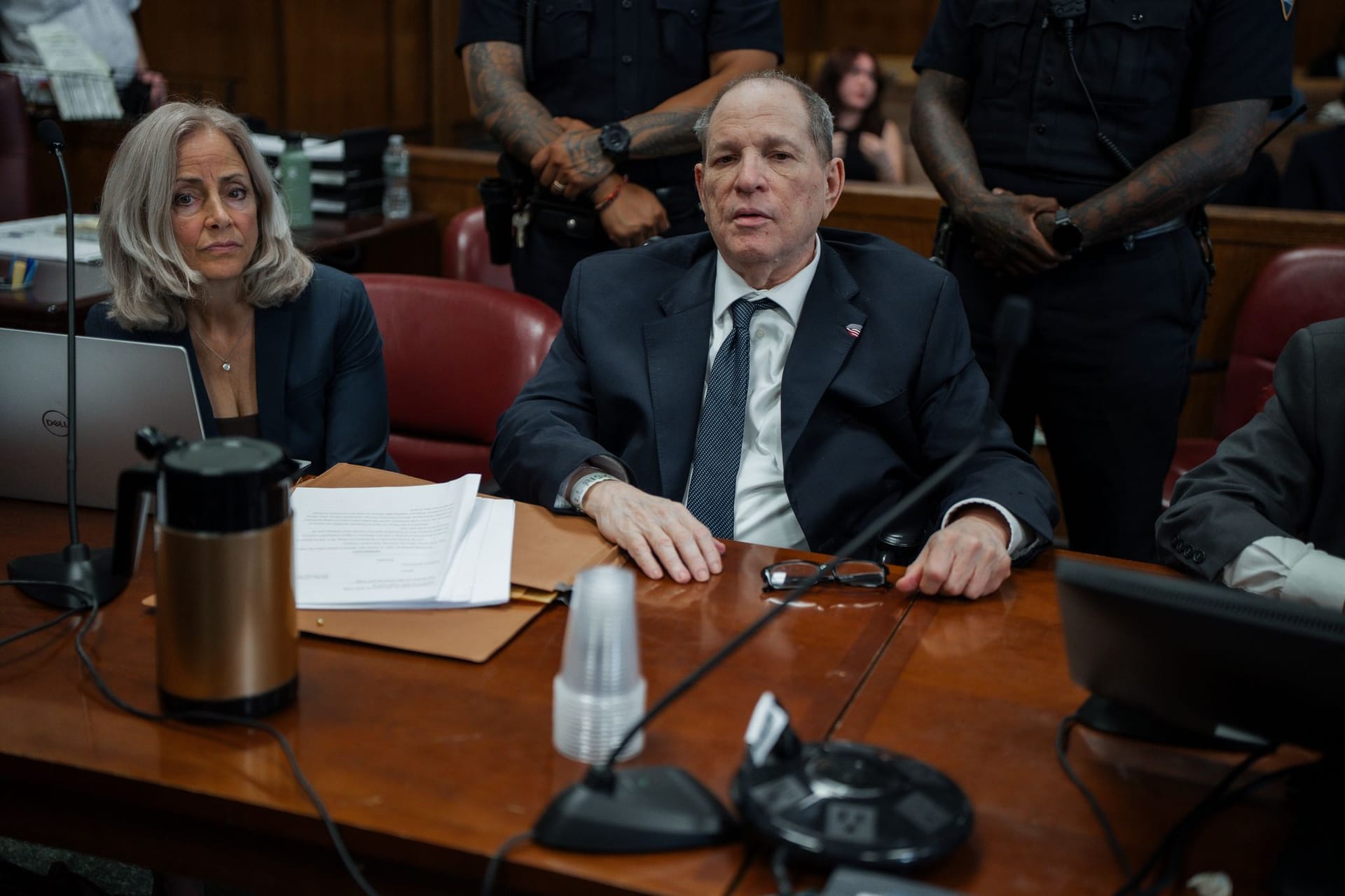 Harvey Weinstein bei Wiederaufnahmeverfahren