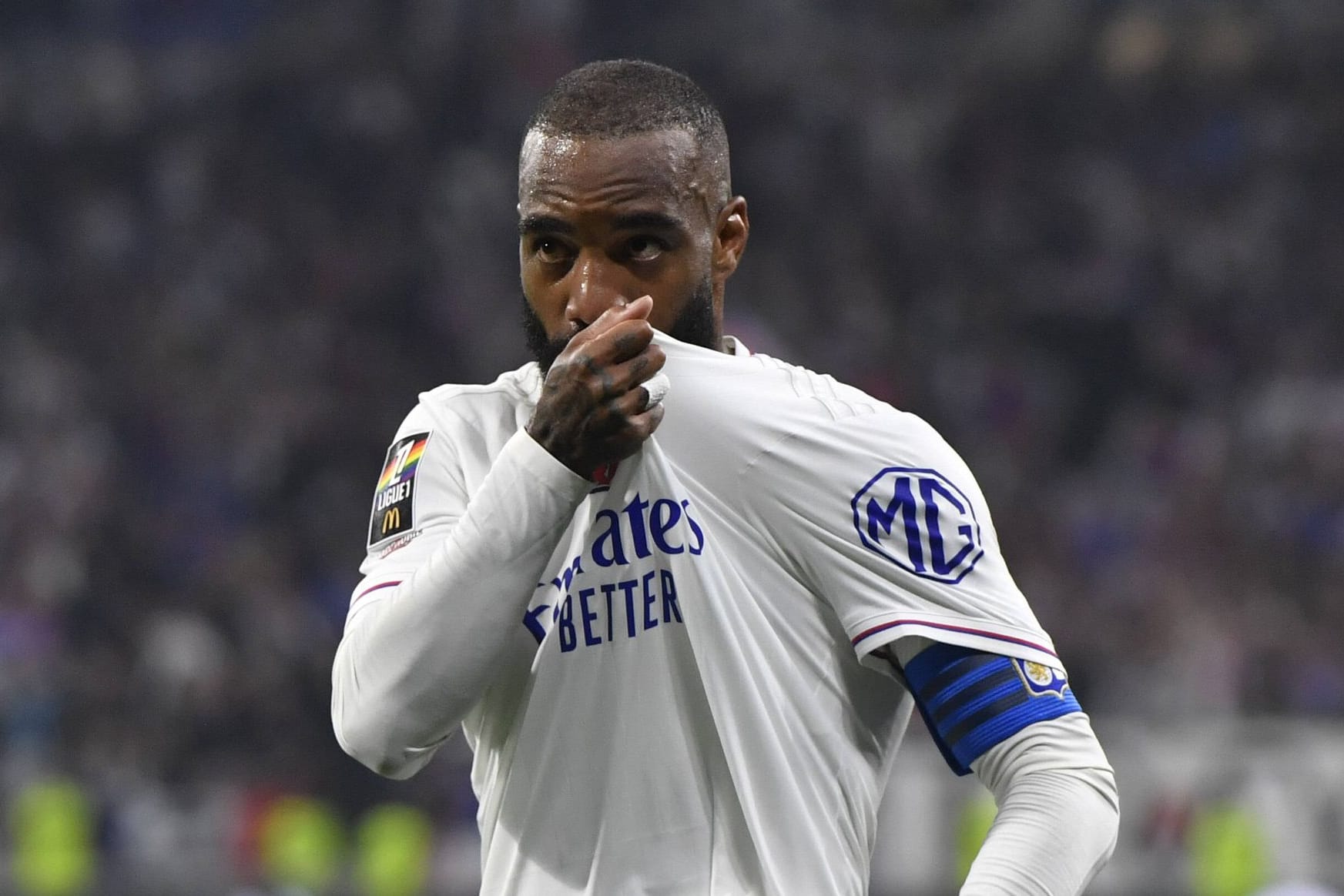 Alexandre Lacazette: Er spielt künftig in der zweiten Liga.
