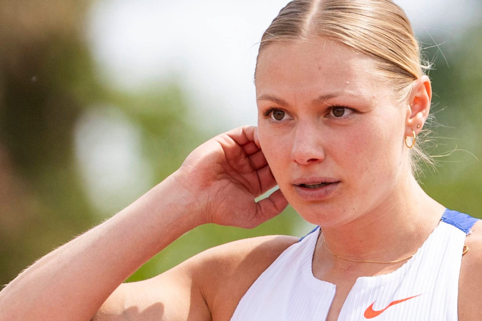 Lisa Mayer: Die Sprinterin gewann mit der 4x100-Meter-Staffel bei Olympia Bronze.