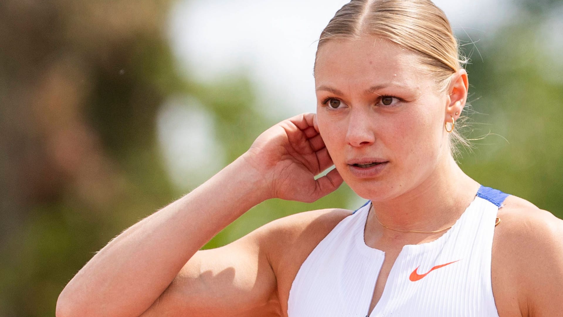 Lisa Mayer: Die Sprinterin gewann mit der 4x100-Meter-Staffel bei Olympia Bronze.