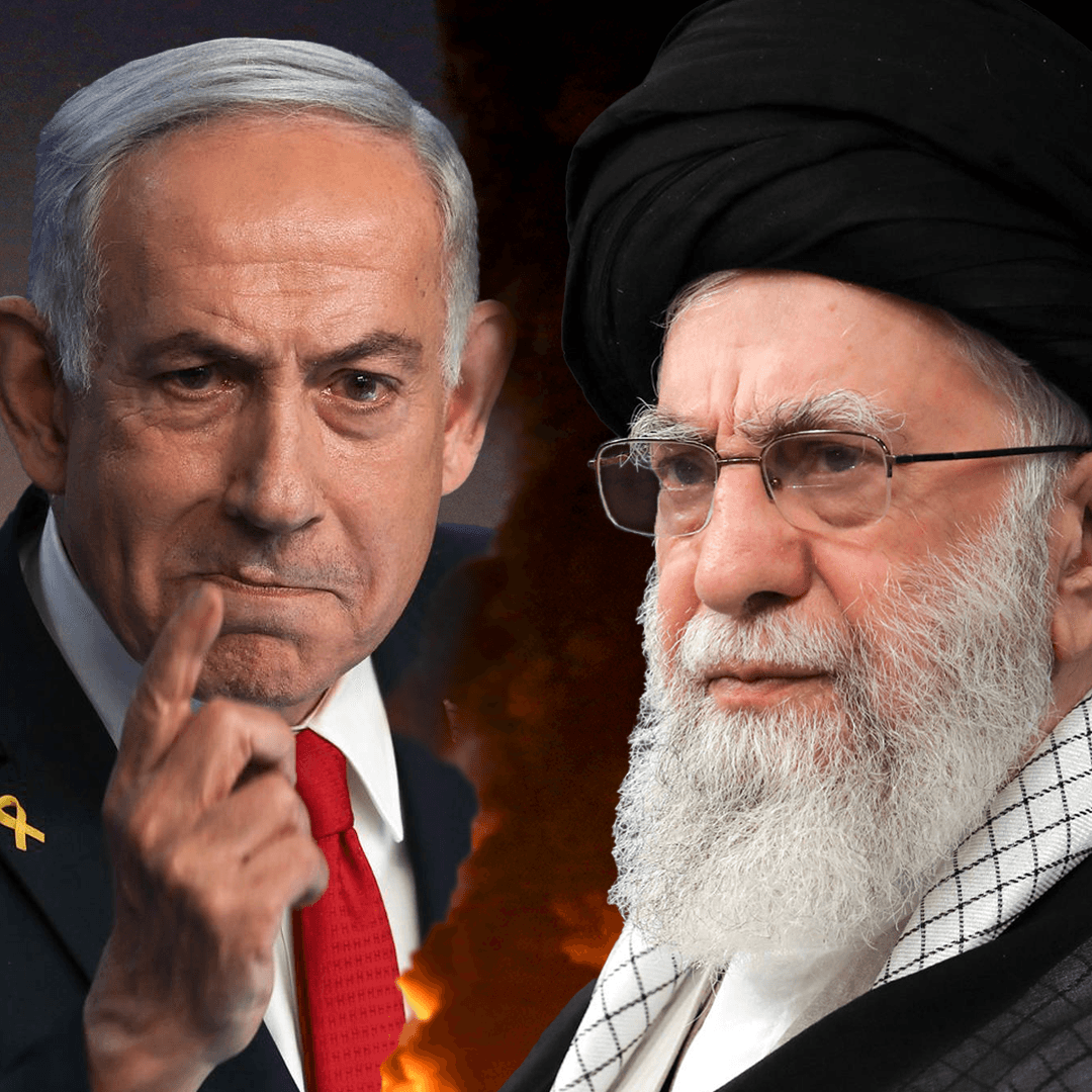 Benjamin Netanjahu und Ali Chamenei (Fotomontage): Letzterer regiert den Iran seit 1989, "Bibi" prägt die israelische Politik seit Mitte der 90er Jahre.