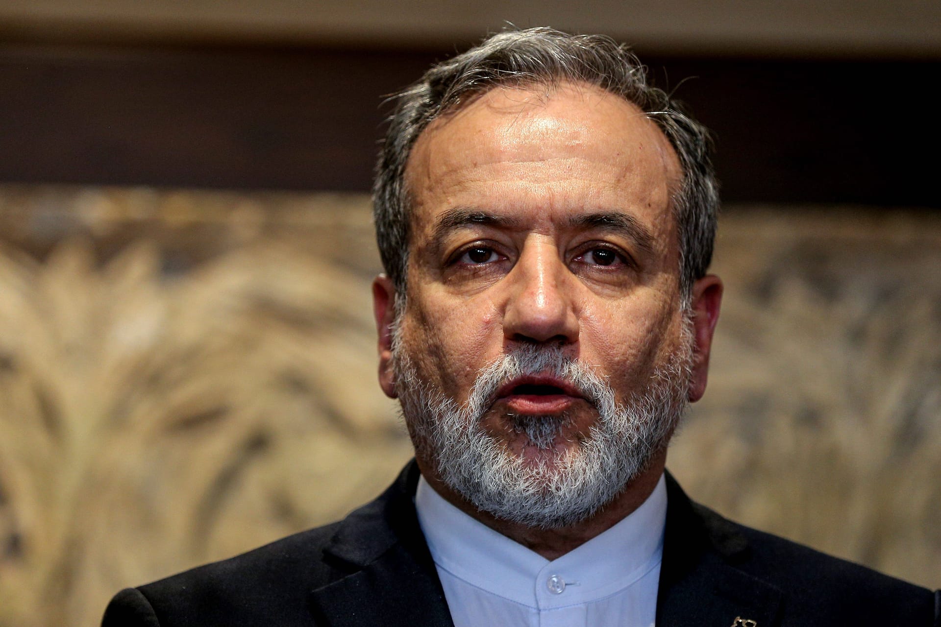 Irans Außenminister Abbas Araghtschi (Archivbild): Araghtschi hat einen Brief an den UN-Sicherheitsrat verfasst.