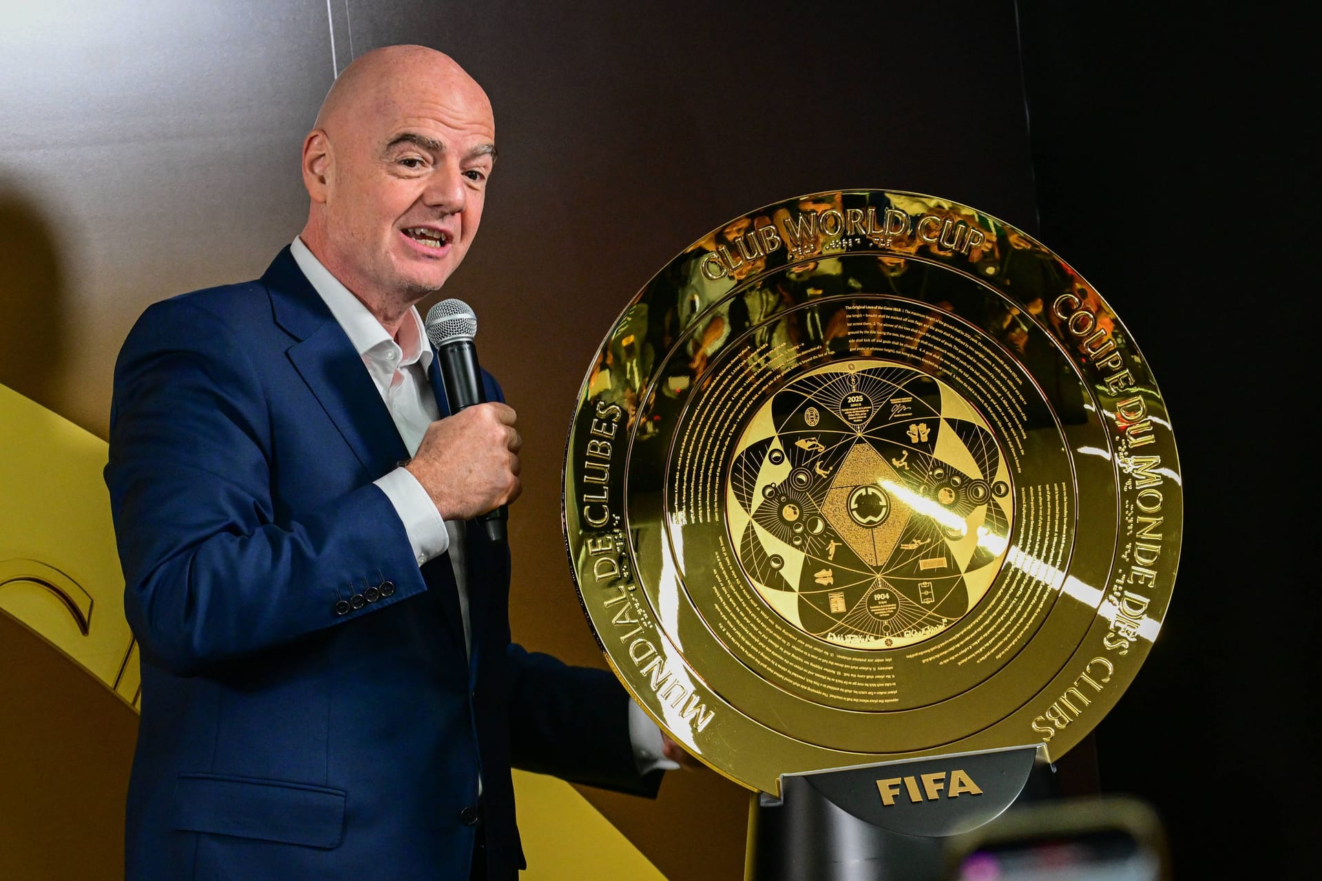 Gianni Infantino: Der Fifa-Präsident lobte die Klub-WM nochmals.