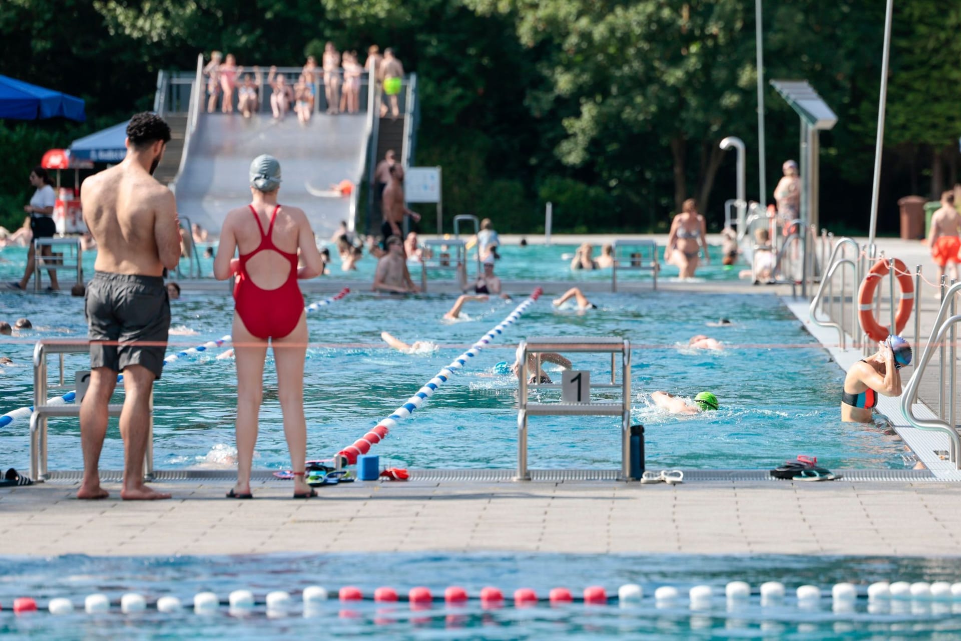 Sommerwetter in Nordrhein-Westfalen