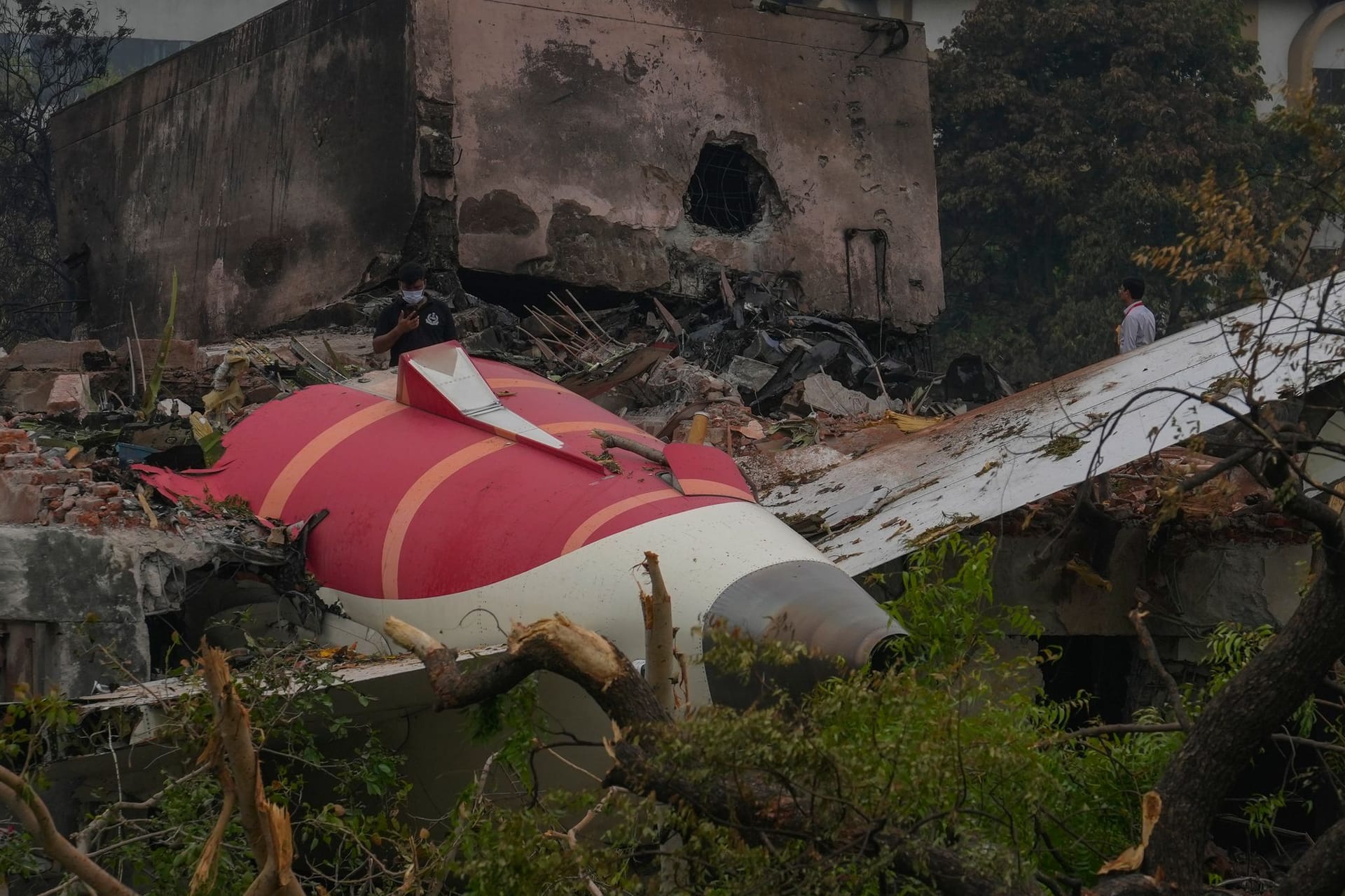 Flugzeugabsturz in Indien