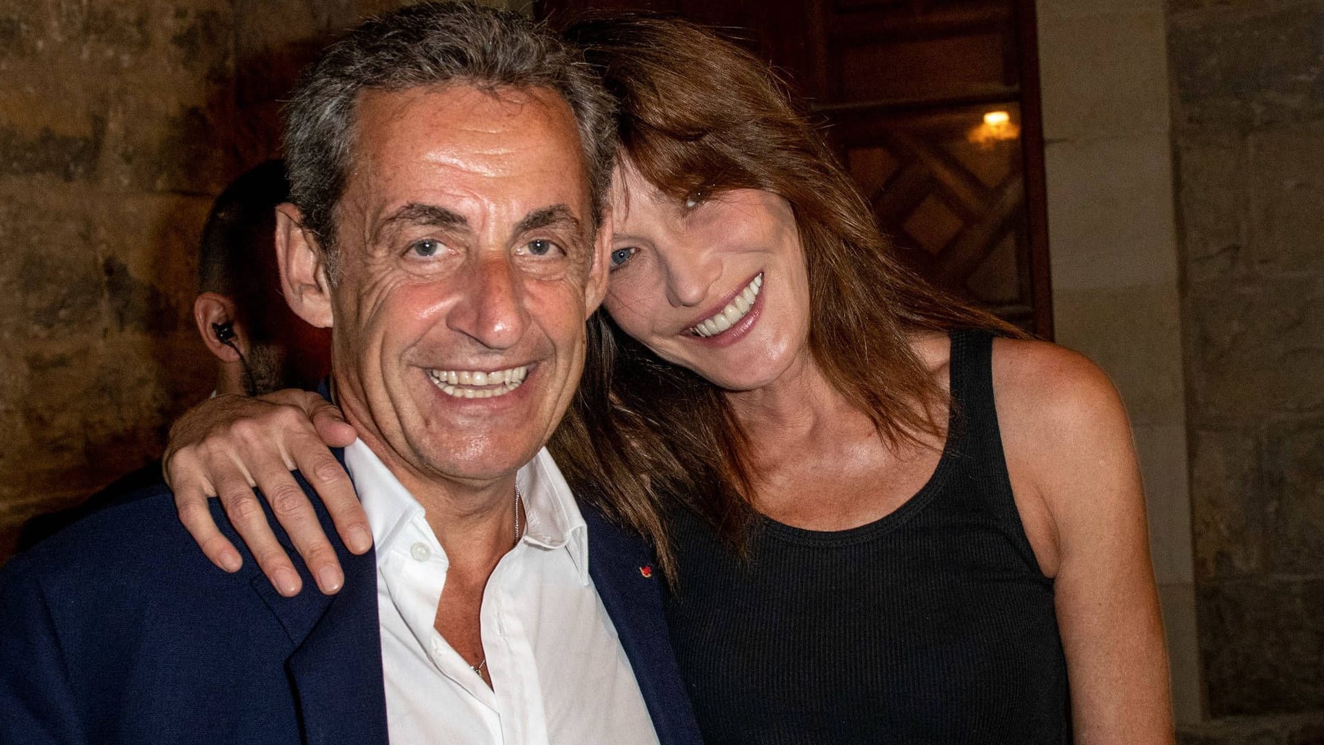 Nicolas Sarkozy und Carla Bruni: Hier 2018 nach einem gemeinsamen Konzertbesuch. Nicolas Sarkozy und Carla Bruni: Hier 2018 nach einem gemeinsamen Konzertbesuch.