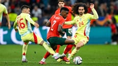 Zuschauer stürzt im Finale auf Pressetribüne