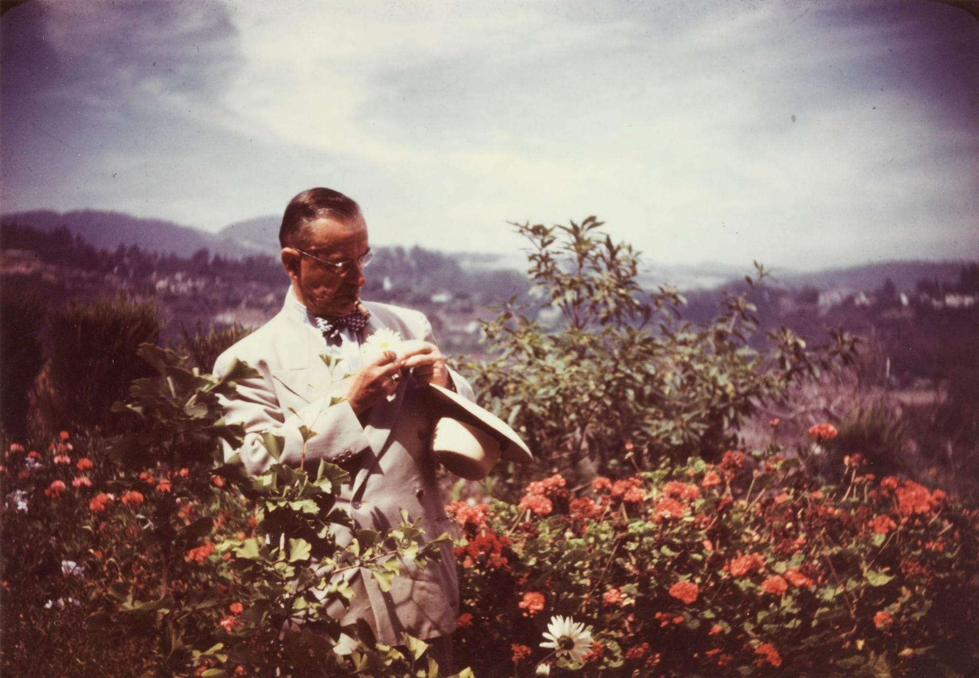 Thomas Mann 1946 im Exil in Los Angeles.