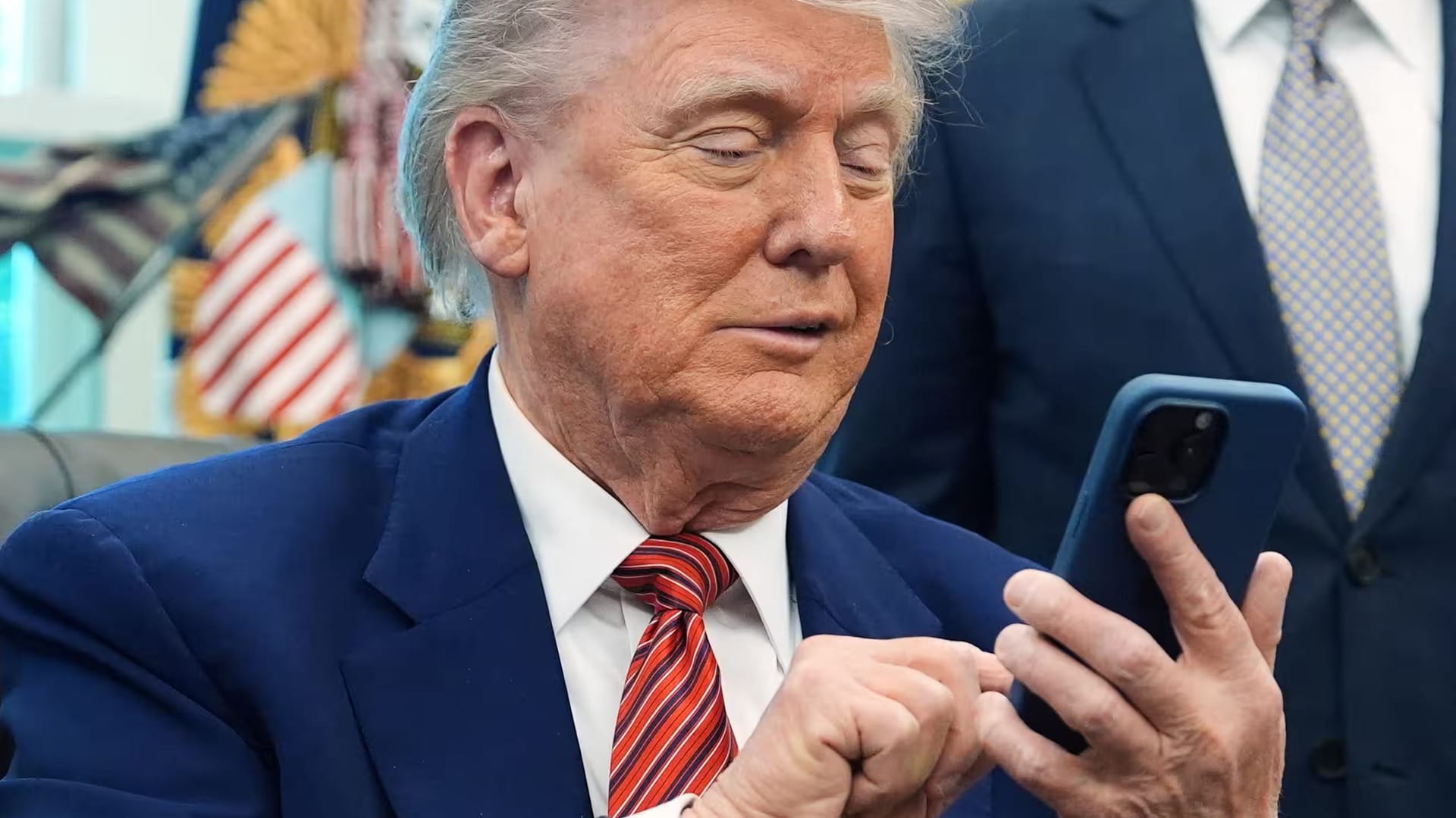 Mister Trump kommuniziert am liebsten per Social-Media-Post. Da kann ihm keiner widersprechen.