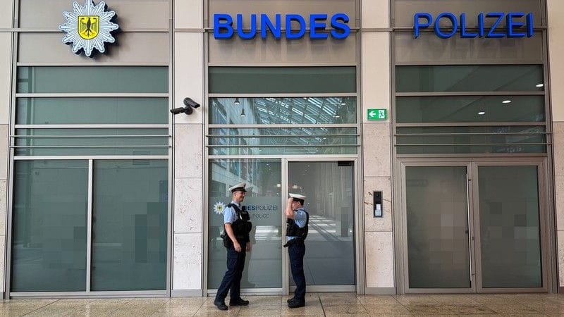 Kölner Hauptbahnhof: Die neue Wache der Bundespolizei Köln.