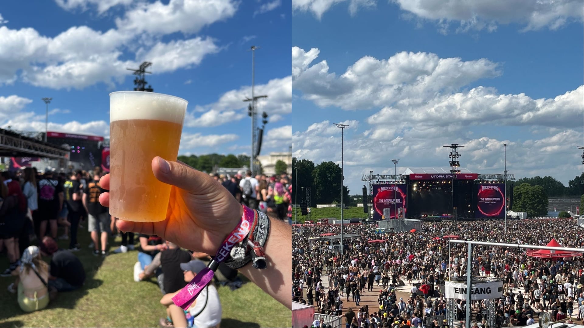 Bier bei Rock im Park (Archivbild): Der Bierpreis kratzt in diesem Jahr an der Sieben-Euro-Marke.