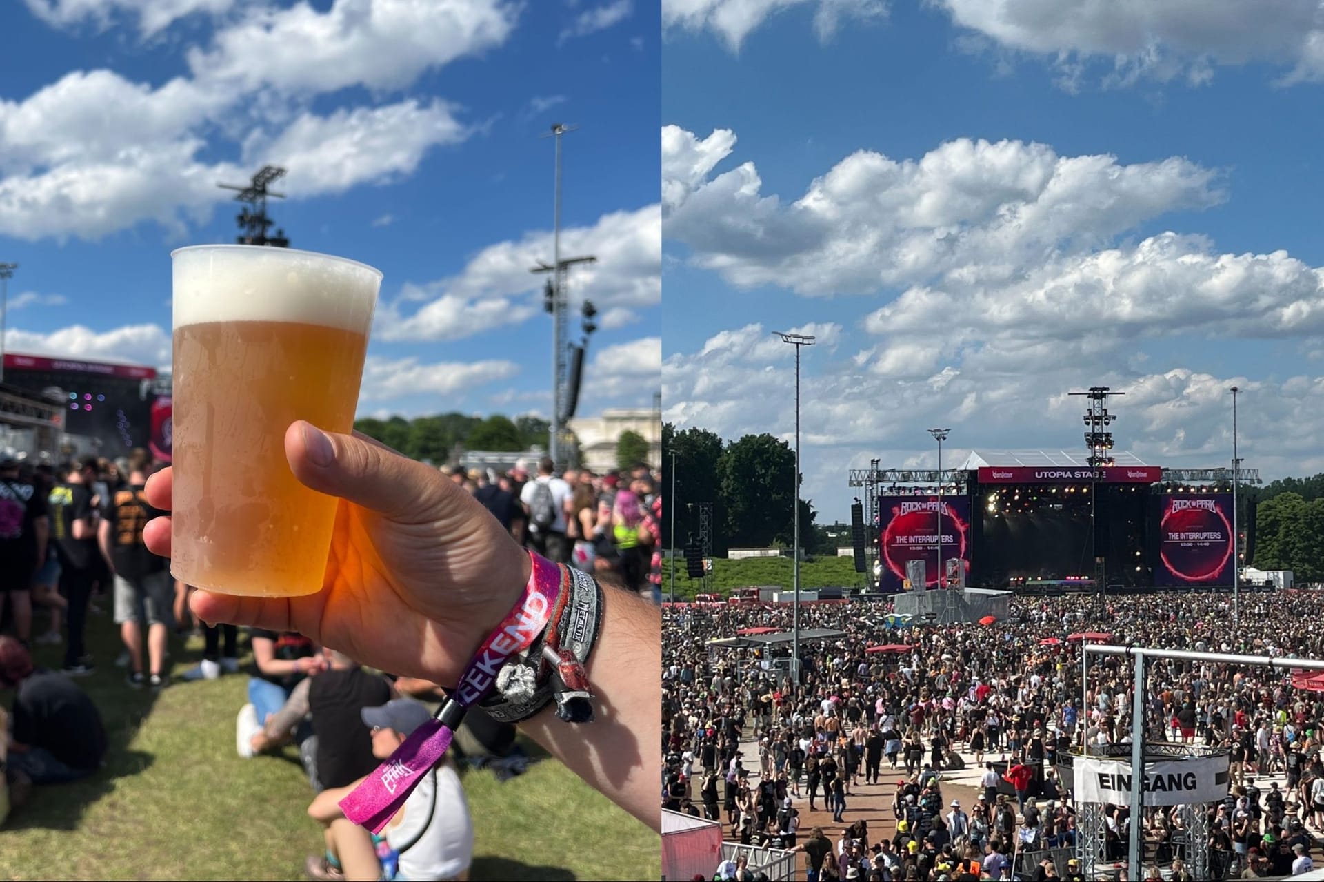 Bier bei Rock im Park (Archivbild): Der Bierpreis kratzt in diesem Jahr an der Sieben-Euro-Marke.
