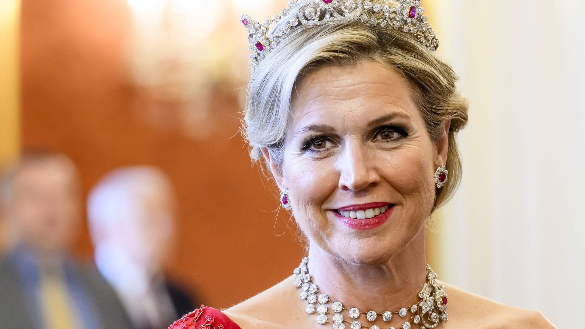 Máxima der Niederlande: Sie ist mit ihrem Mann auf Staatsbesuch in Tschechien. Máxima der Niederlande: Sie ist mit ihrem Mann auf Staatsbesuch in Tschechien.
