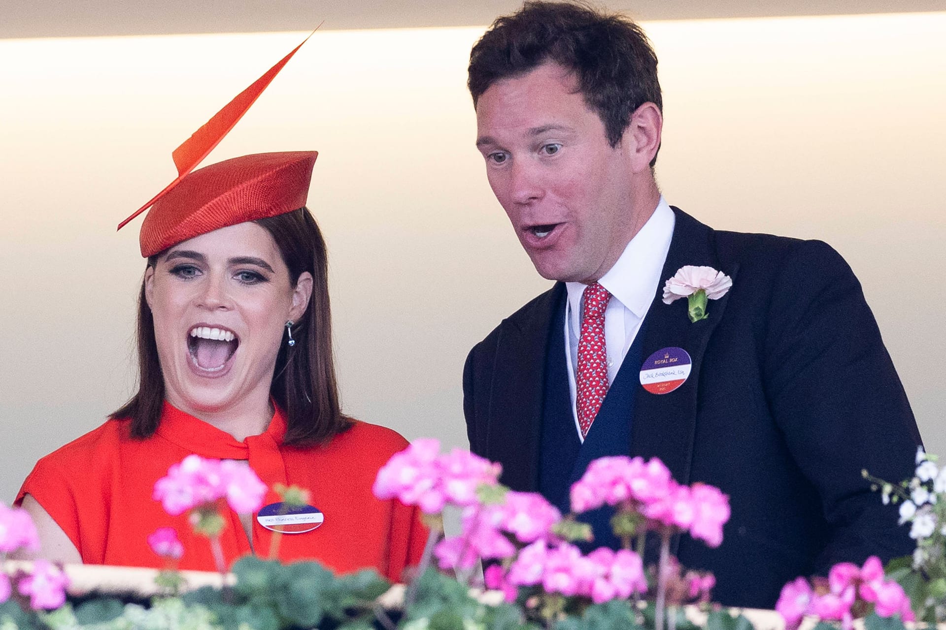 Prinzessin Eugenie und Jack Brooksbank: Sie besuchten am Samstag das berühmte Pferderennen.