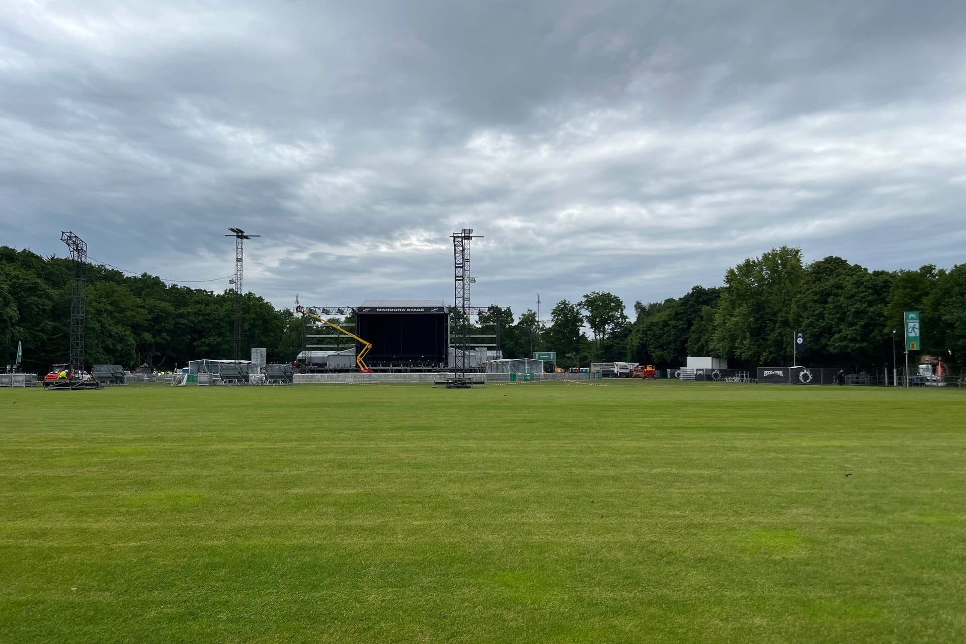 Das Festivalgelände unter einer Wolkendecke: Was kommt am Wochenende auf die Besucher zu?