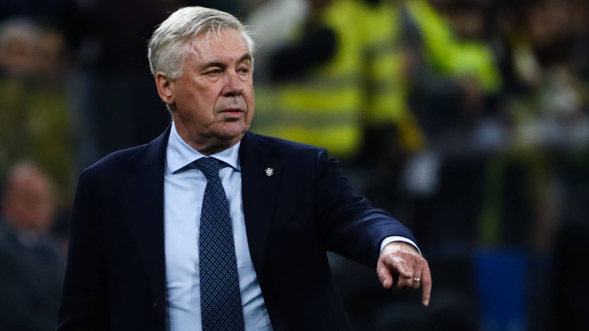 Carlo Ancelotti: Er hat gerade erst als Trainer der brasilianischen Mannschaft übernommen. Carlo Ancelotti: Er hat gerade erst als Trainer der brasilianischen Mannschaft übernommen.