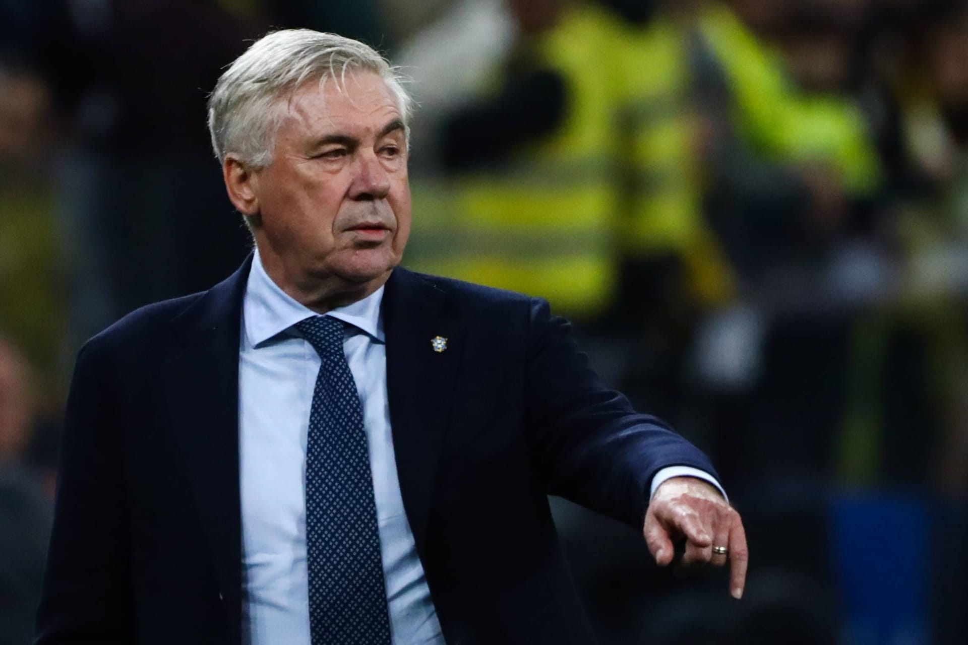 Carlo Ancelotti: Er hat gerade erst als Trainer der brasilianischen Mannschaft übernommen.