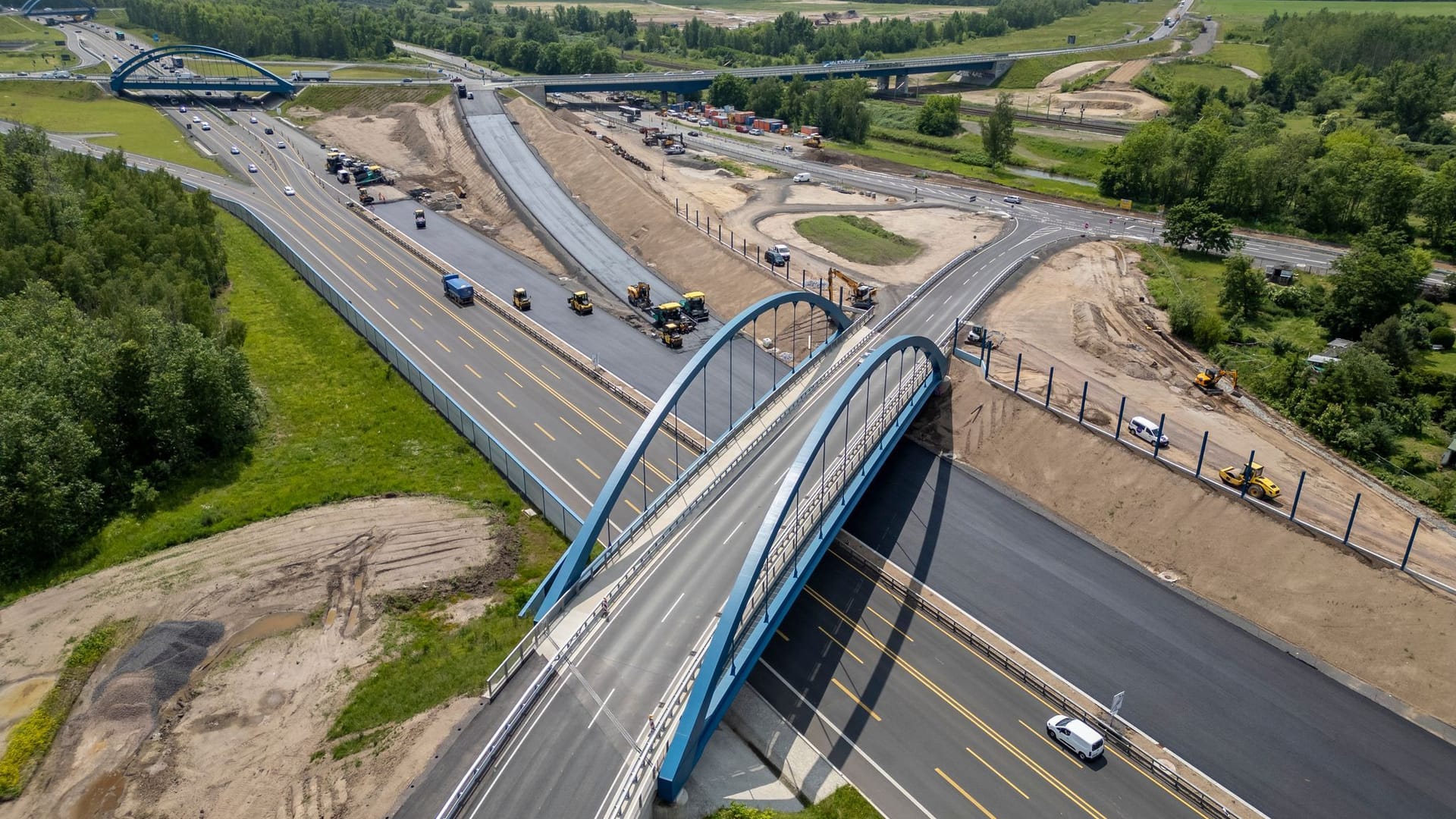 Autobahnbau Autobahnbau
