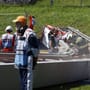 Einsatzkräfte vor Ort