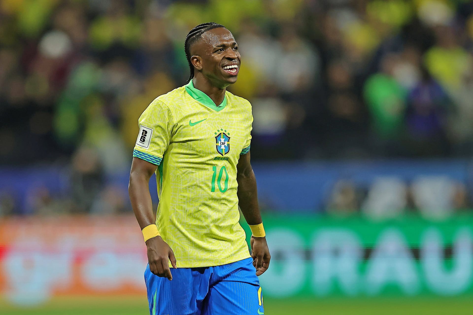 Vinícius Júnior: Er erzielte den Siegtreffer für Brasilien.
