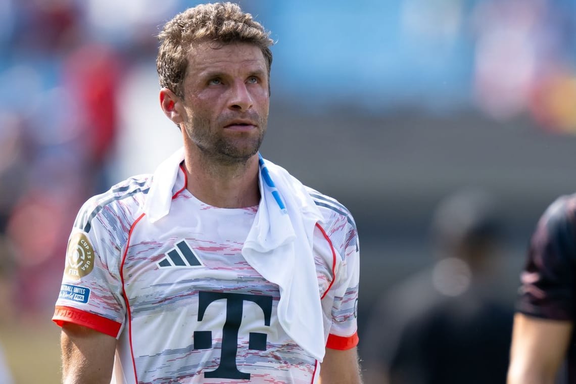 Thomas Müller: Der Weltmeister und der FC Bayern gingen gegen Benfica leer aus.