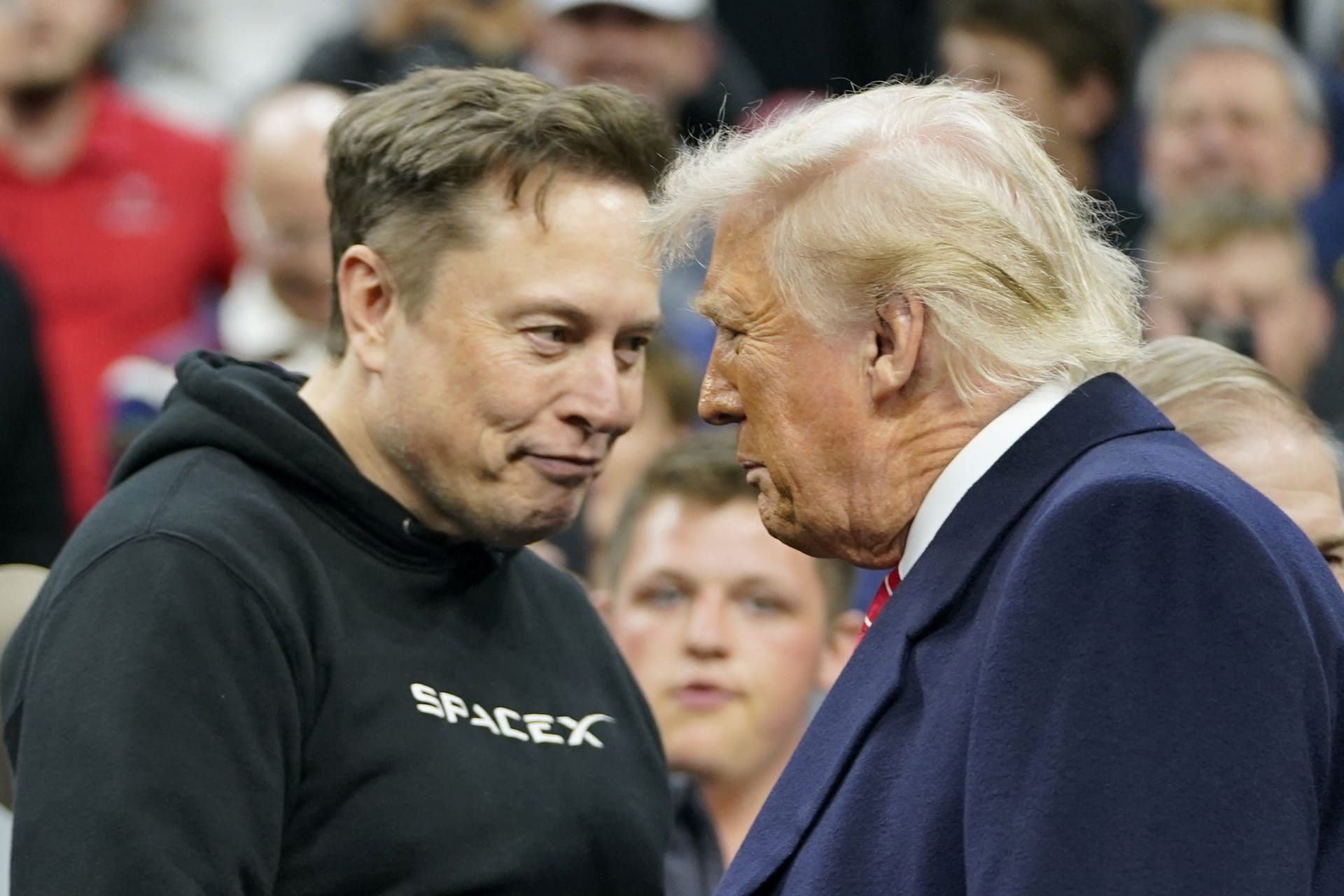 Elon Musk und Donald Trump: Tech-Milliardäre verfolgen ihre eigenen Ziele, sagt Douglas Rushkoff.