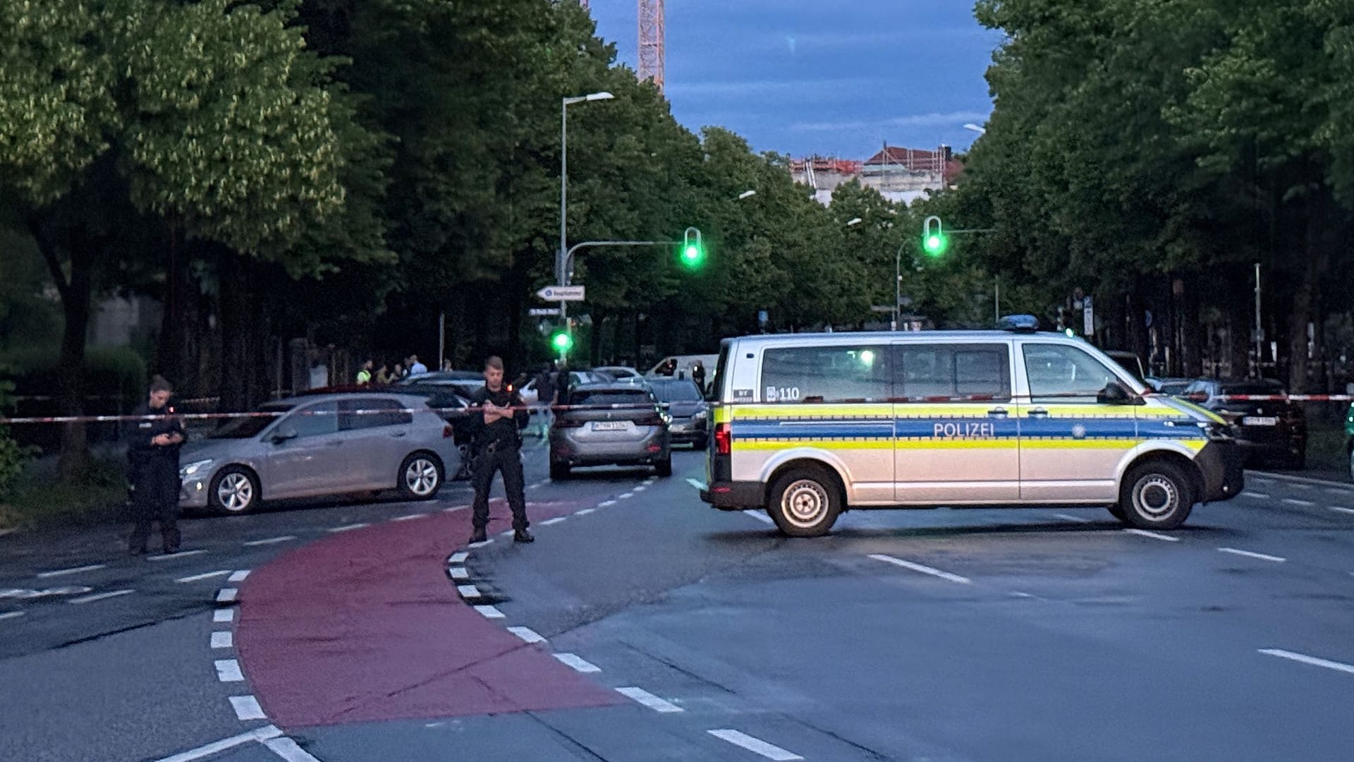 Polizei setzt Schusswaffe in München ein