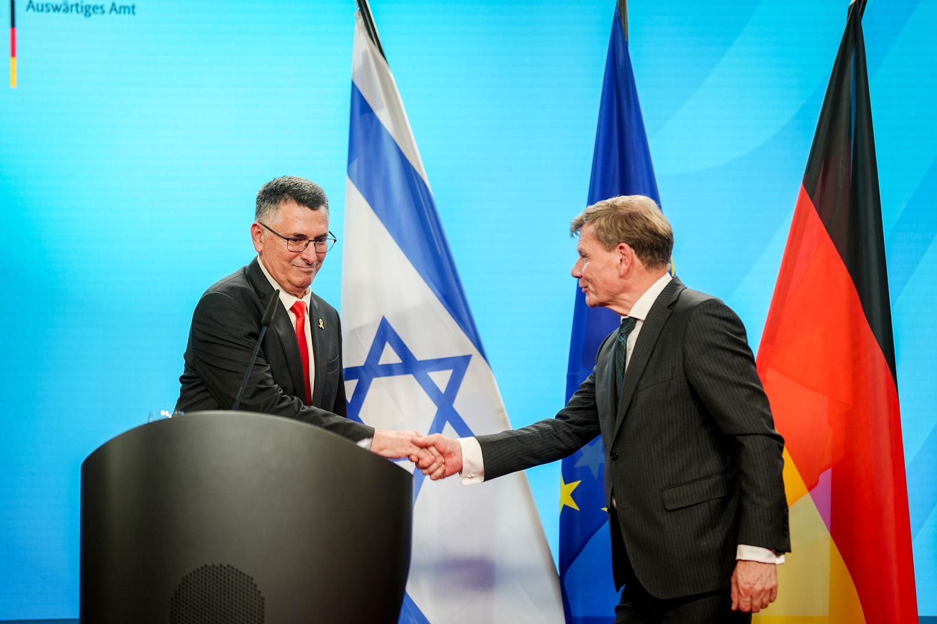 Israels Außenminister in Berlin