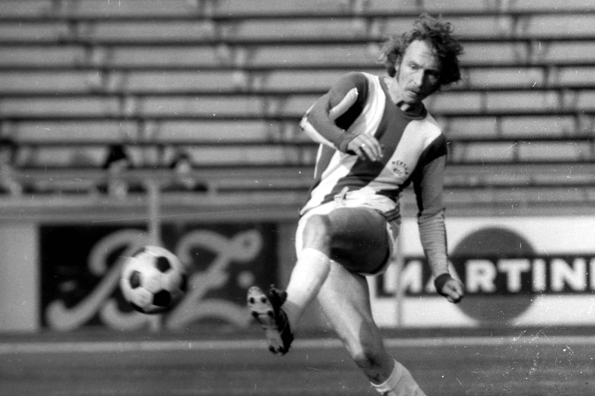 Uwe Witt 1972 im Hertha-Trikot. Es war sein letztes Jahr in der Bundesliga.