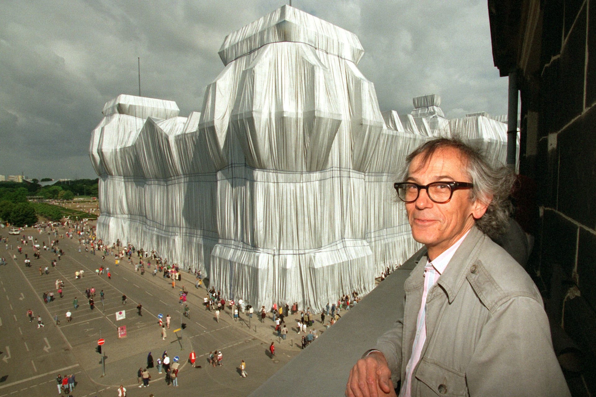 Christo 1995 in Berlin