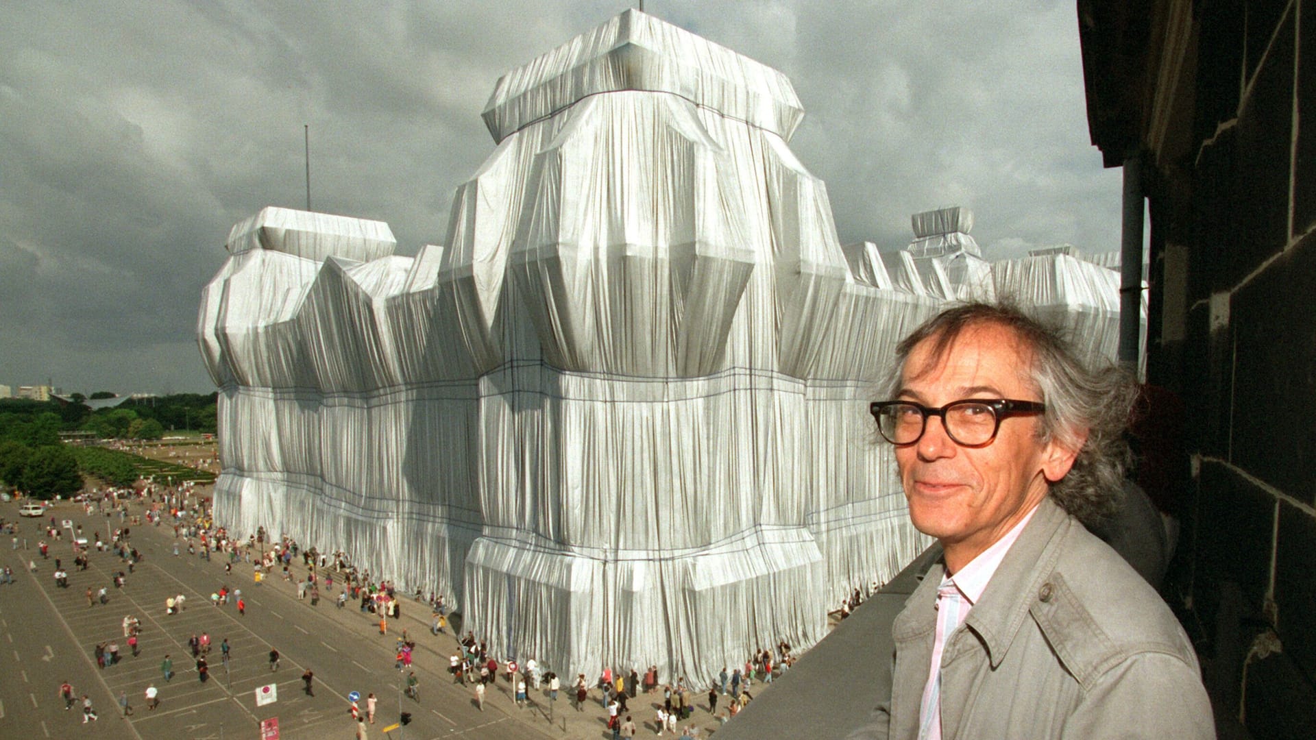 Christo 1995 in Berlin