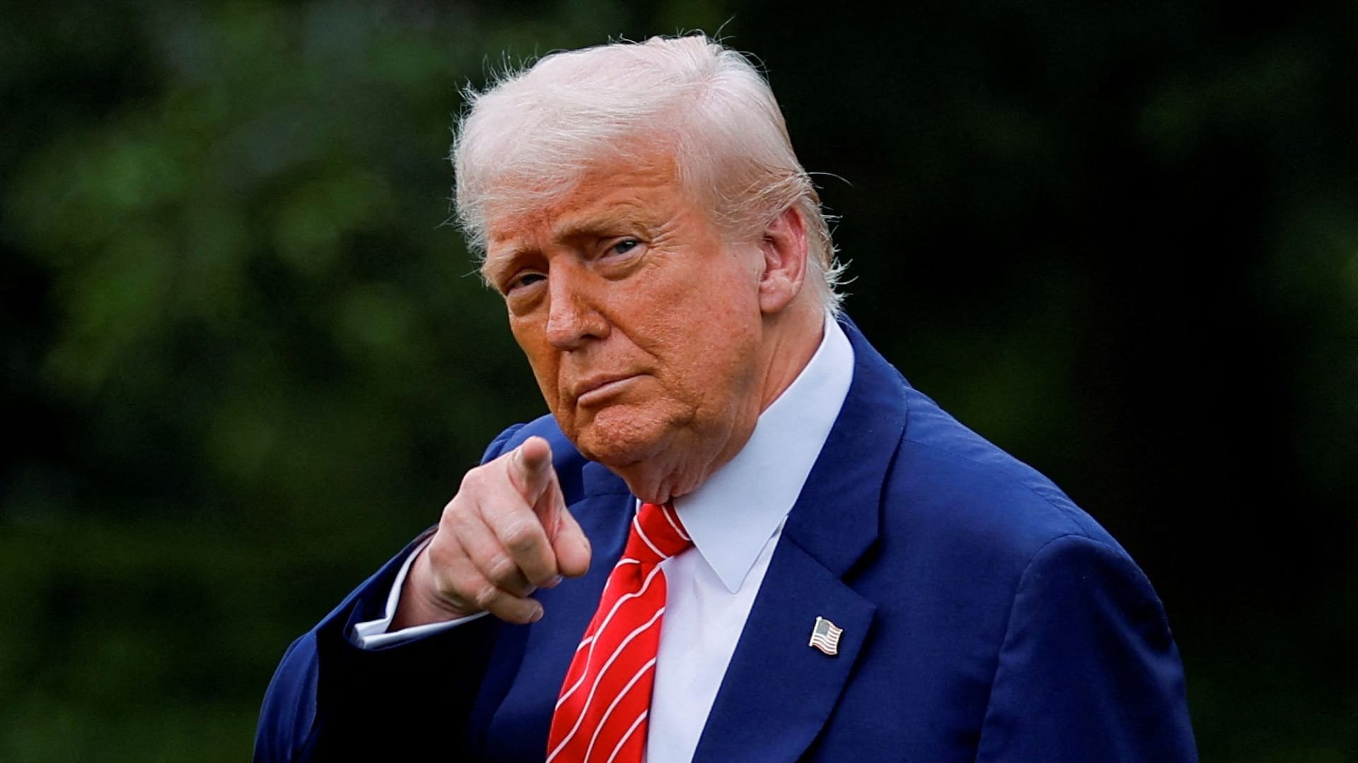 Donald Trump beendet seinen Besuch in Pennsylvania am 30. Mai 2025