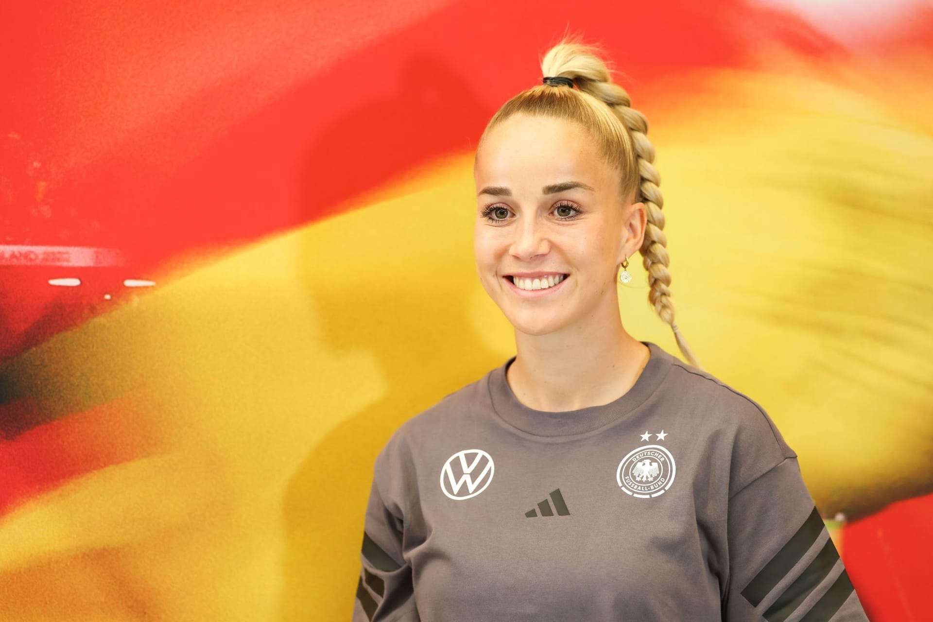 Fußball: EM, Frauen, Medientag im Trainingslager des DFB-Teams