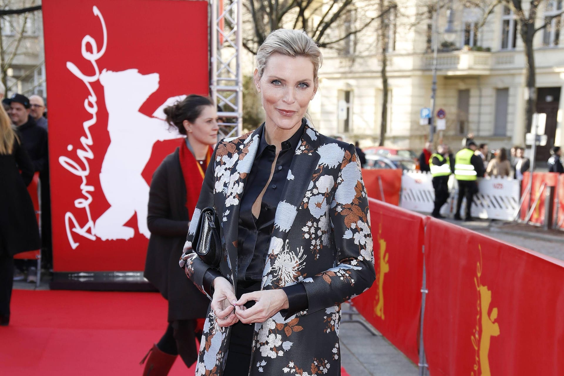 Nadja Auermann besuchte 2019 die Berlinale.