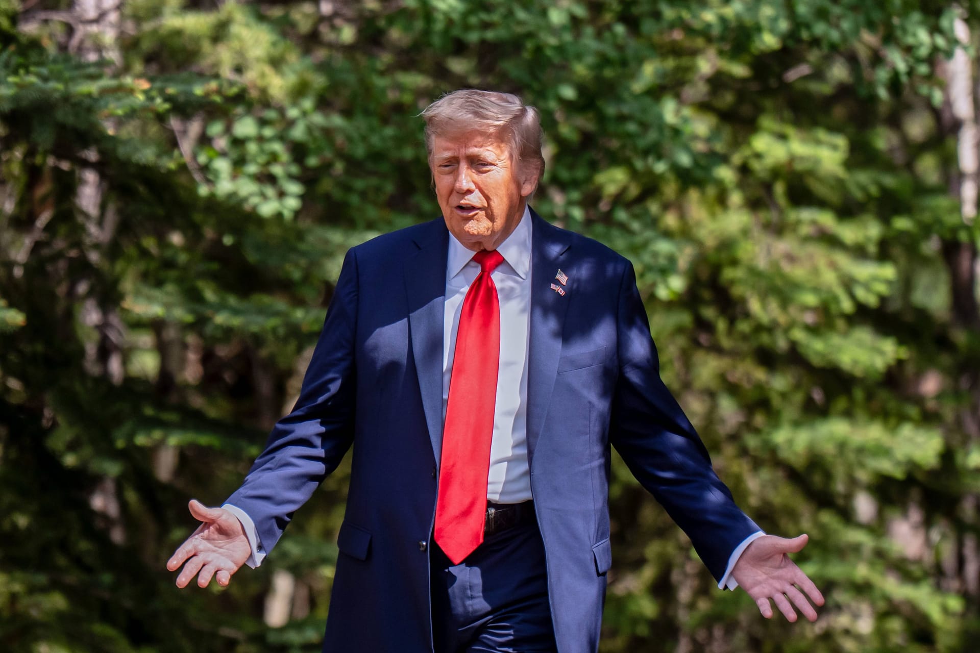 Donald Trump: Der US-Präsident hat einen möglichen US-Angriff auf den Iran aufgeschoben, um nach einer Verhandlungslösung zu suchen.
