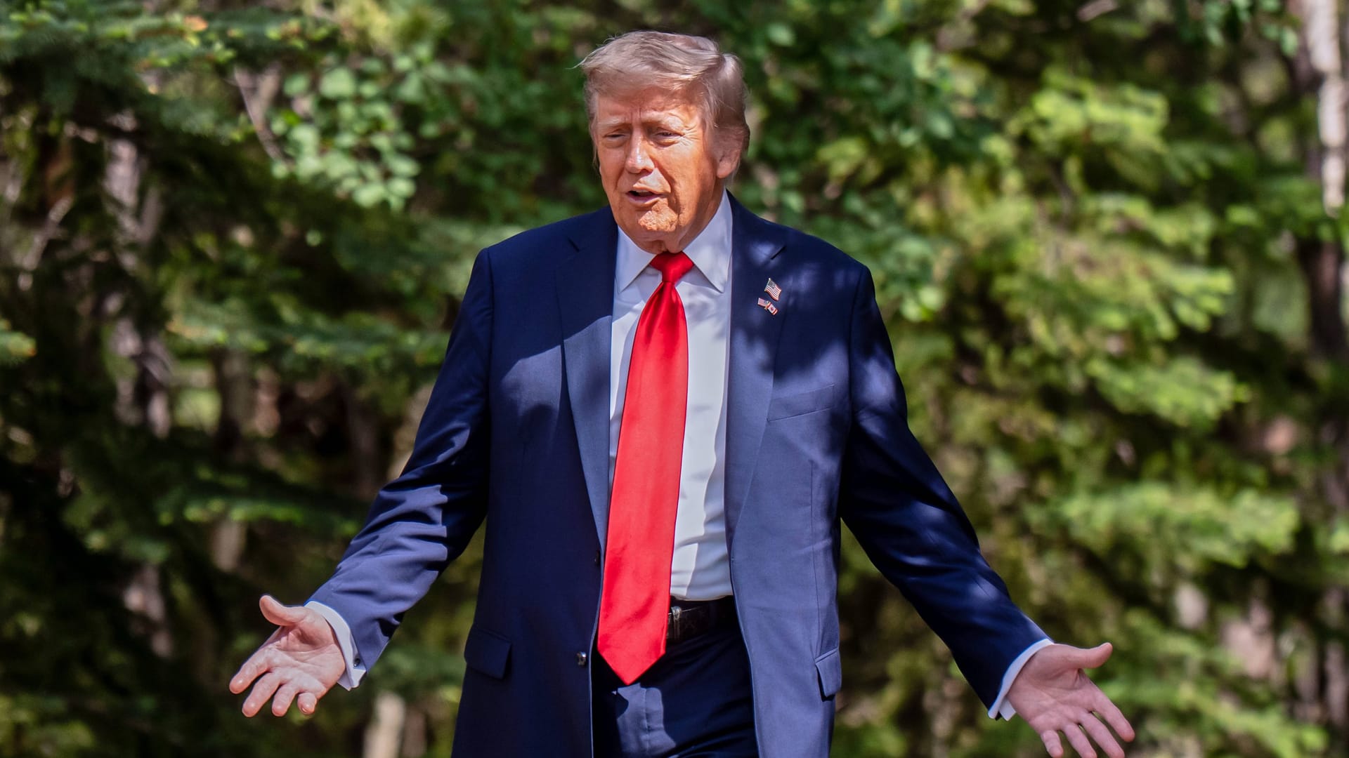 Donald Trump: Der US-Präsident hat einen möglichen US-Angriff auf den Iran aufgeschoben, um nach einer Verhandlungslösung zu suchen.