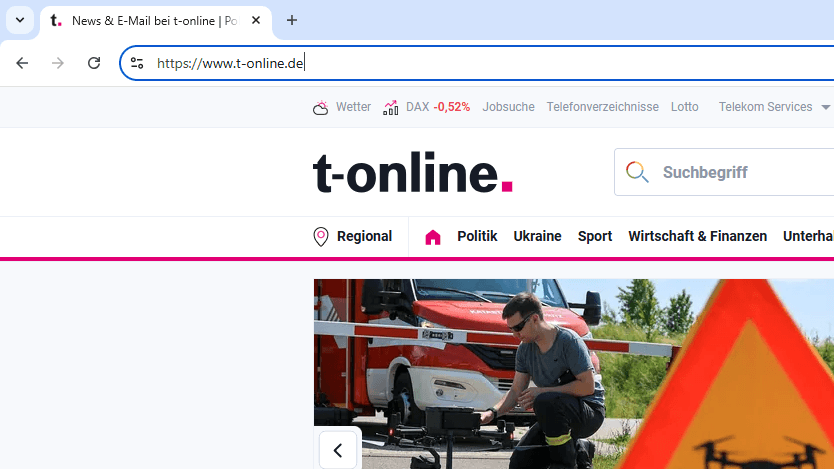Die URL einer Website führt direkt zu der gewünschten Seite.