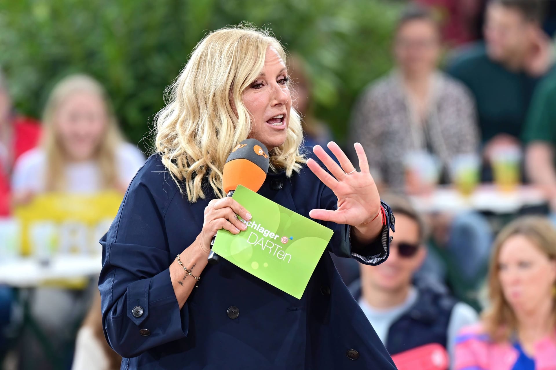 Andrea Kiewel fehlte am vergangenen Sonntag beim "ZDF-Fernsehgarten".