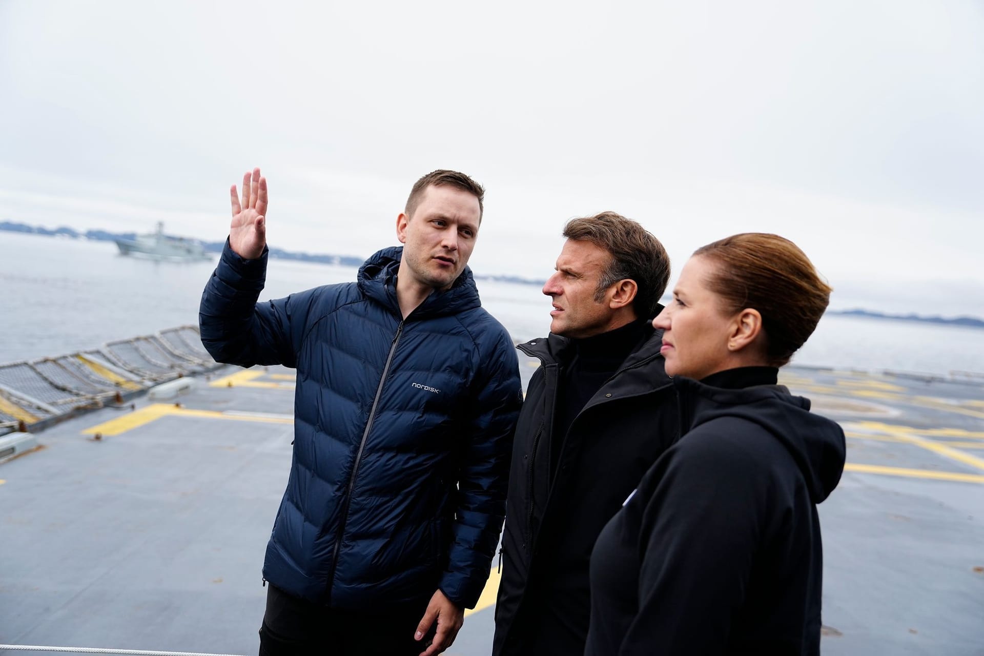 Macron in Grönland
