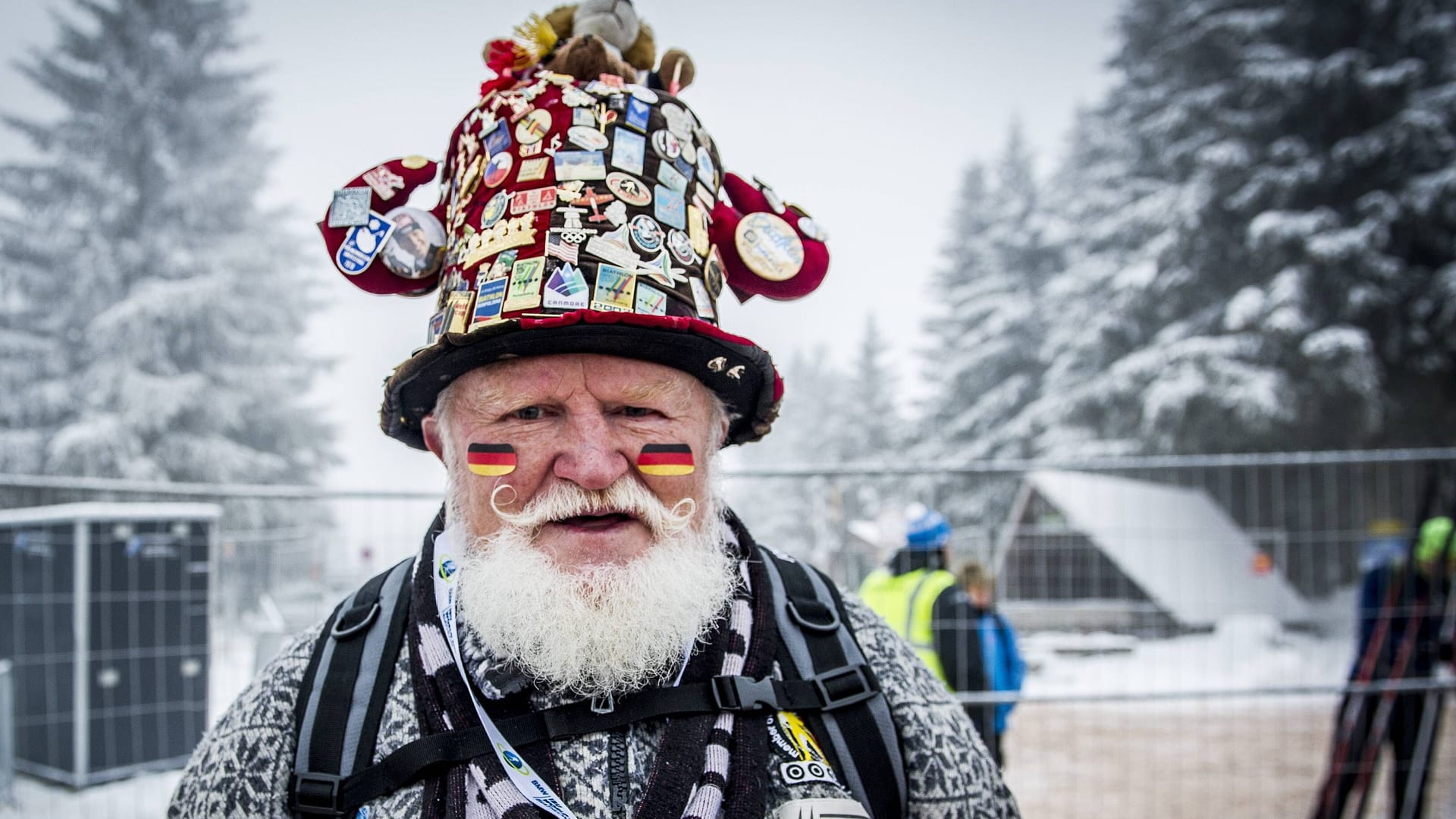 Norbert Starke: Der Biathlonfan hat hohen Wiedererkennungswert.