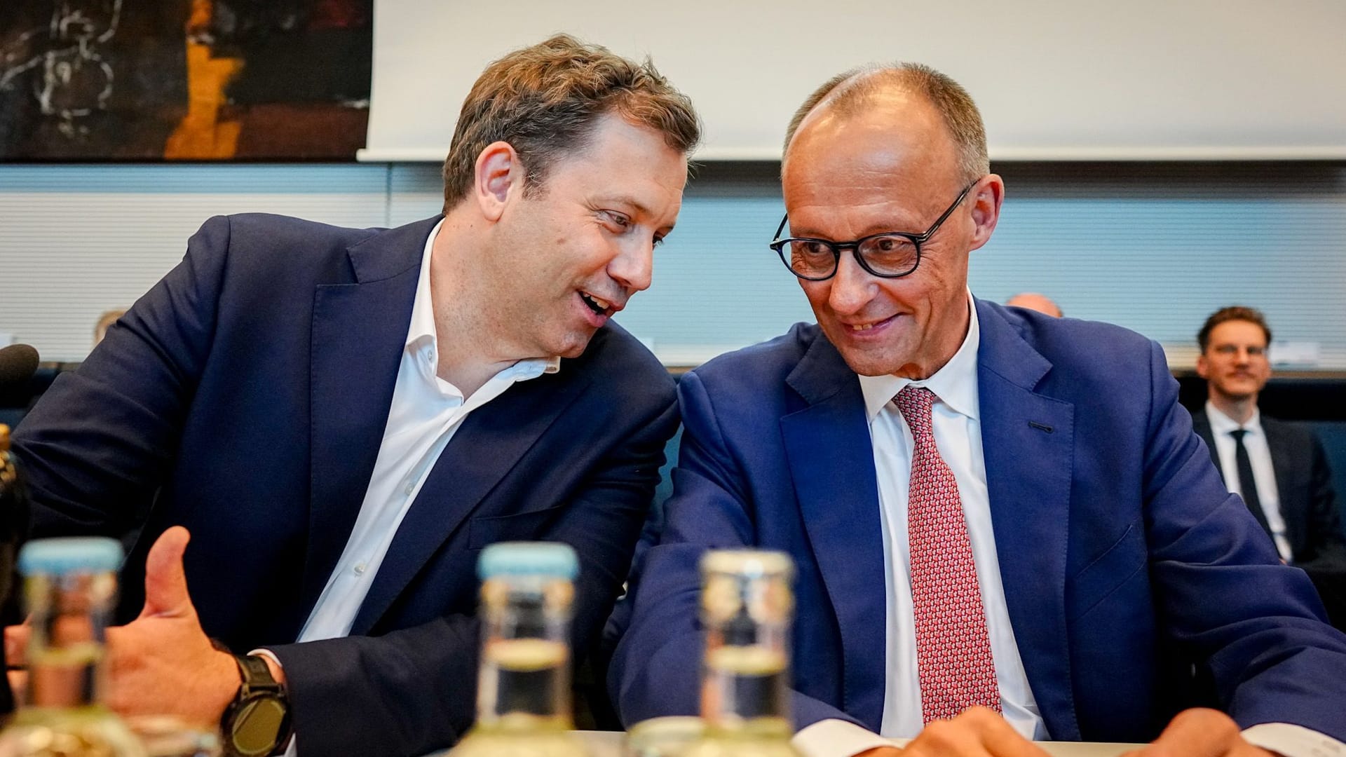 Klingbeil und Merz