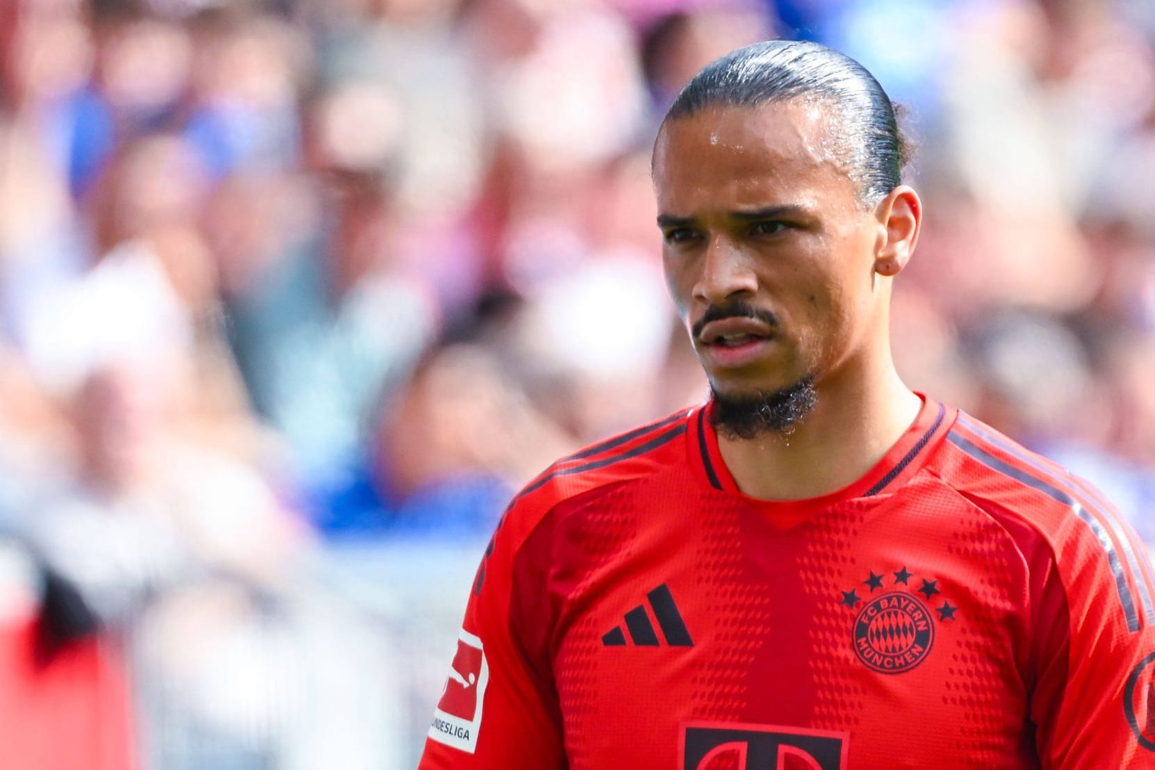 Leroy Sané: Er spielt seit 2020 für den FC Bayern.